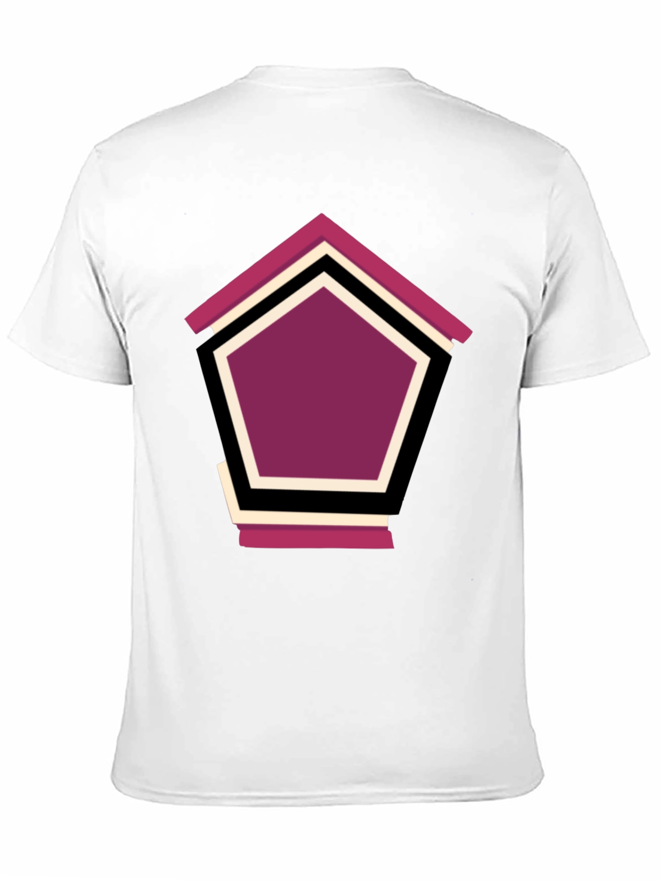 Geometric Penthouse T-Shirt - Stylish Design