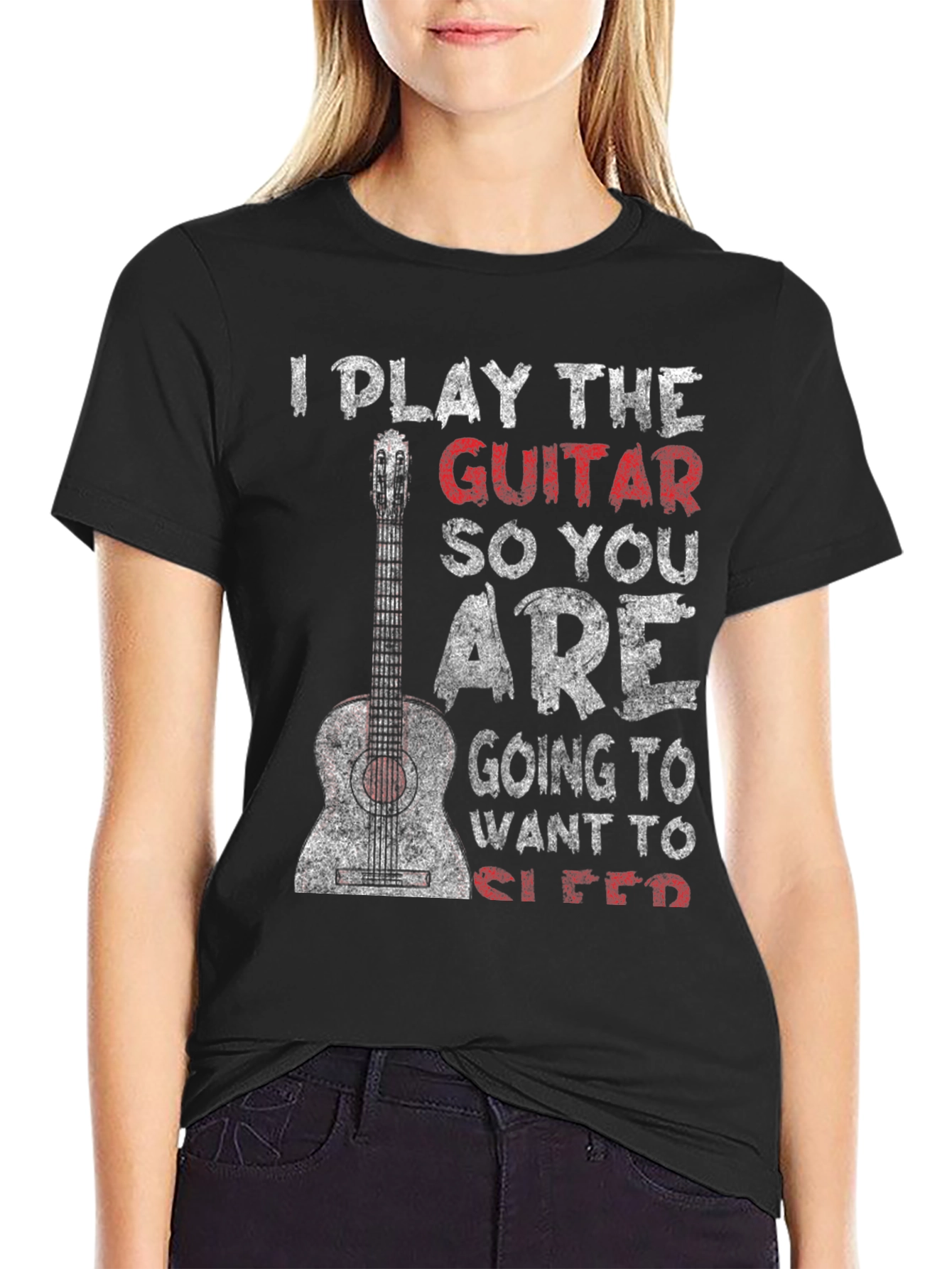 I Play Guitar So You Want to Sleep T-Shirt