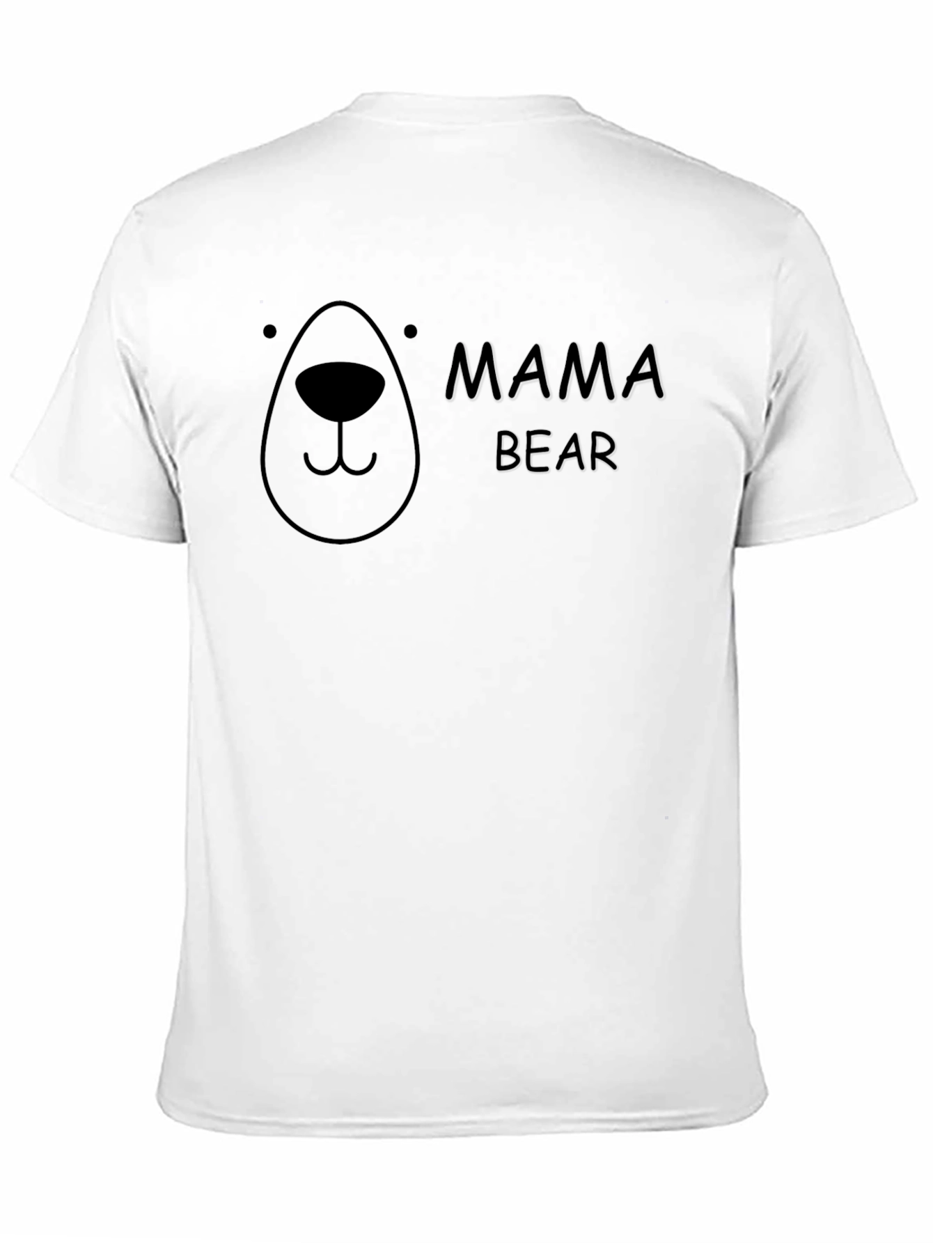 Mama Bear Graphic T-Shirt - Cute & Comfy