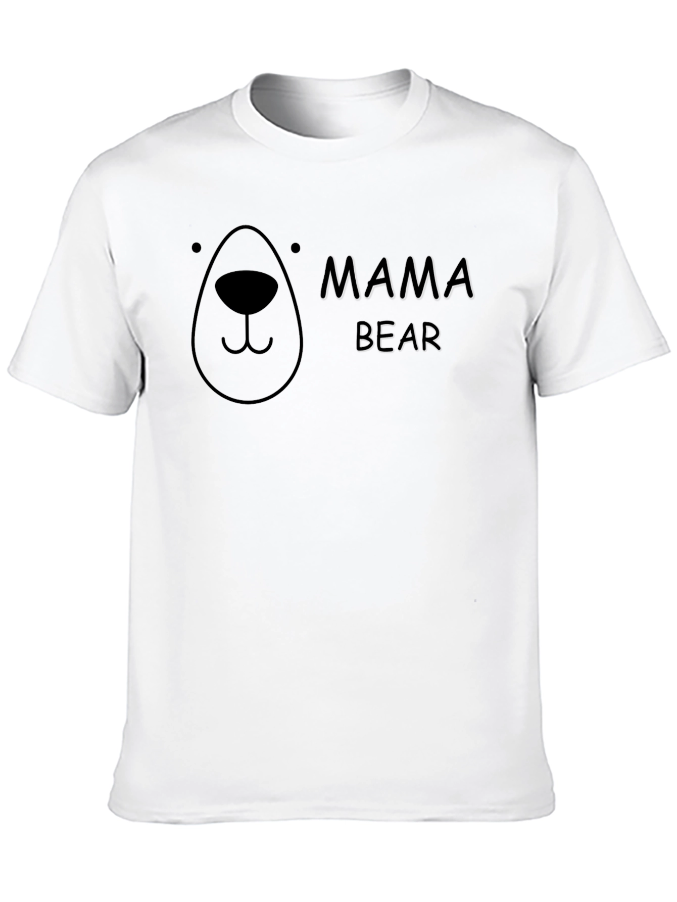 Mama Bear Graphic T-Shirt - Cute & Comfy