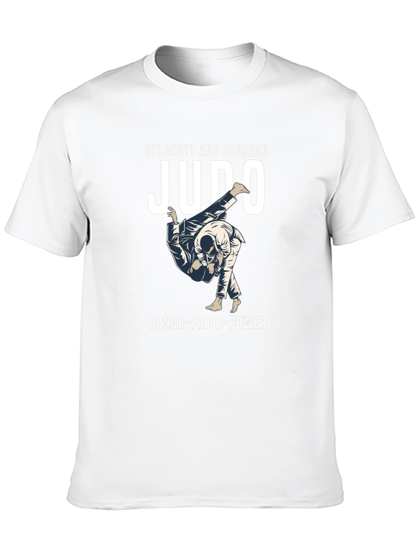 Judo Strength and Courage T-Shirt