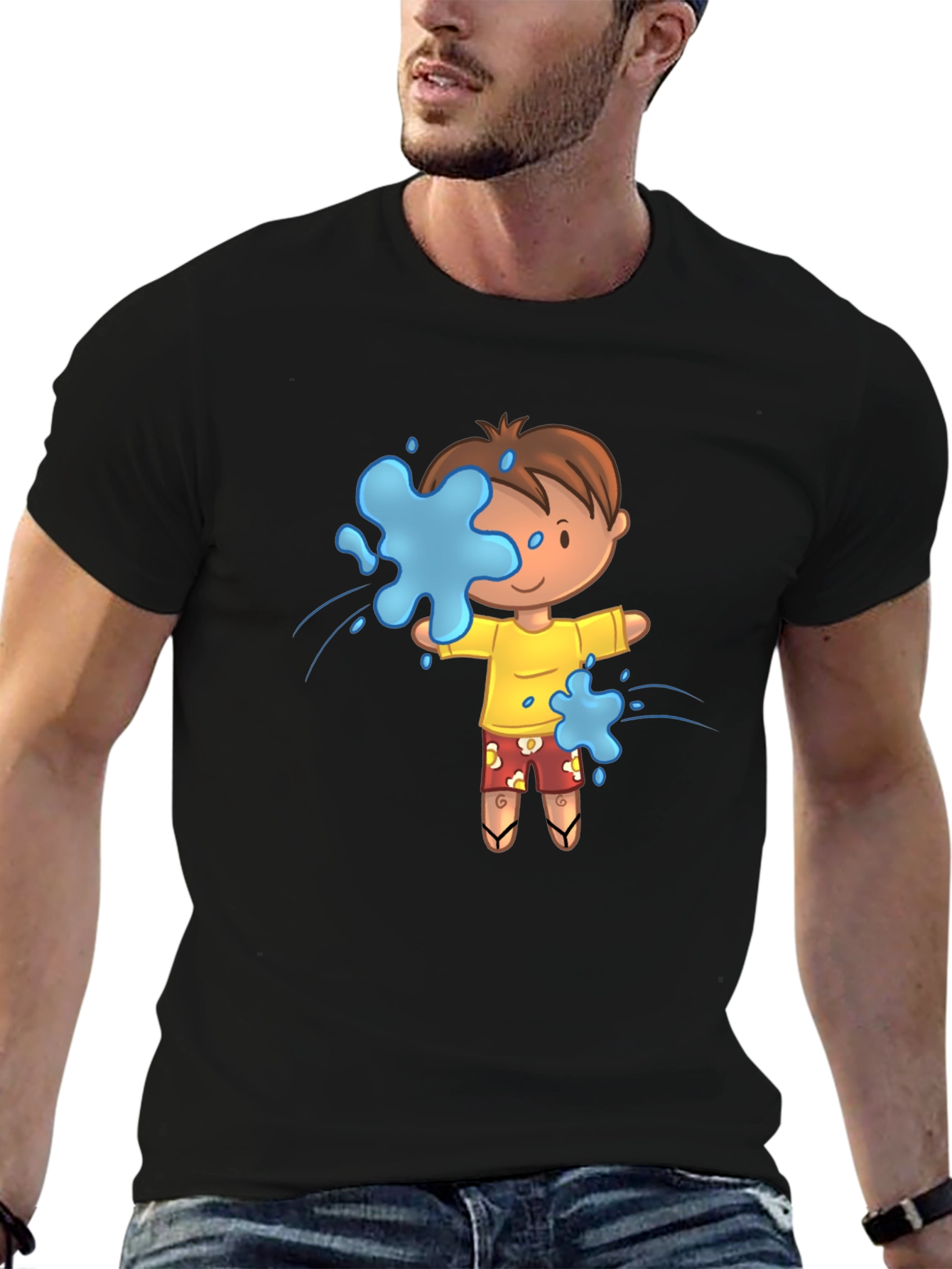 Cartoon Splash T-Shirt