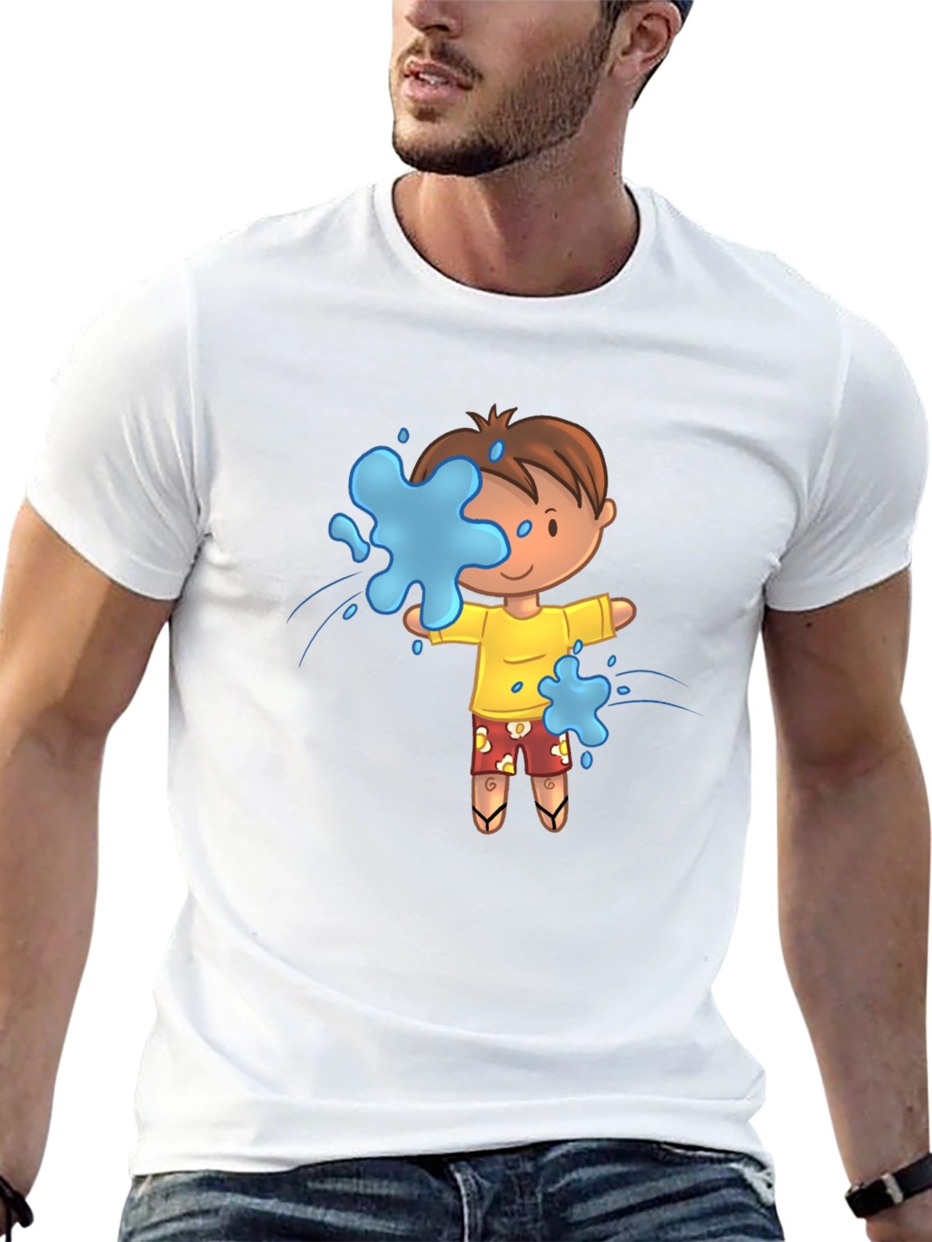 Cartoon Splash T-Shirt