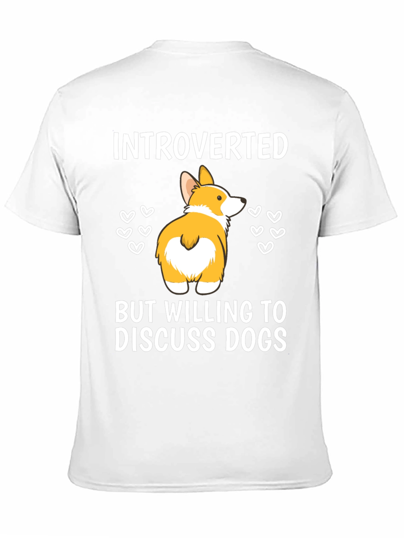 Introverted But Willing To Discuss Dogs T-Shirt