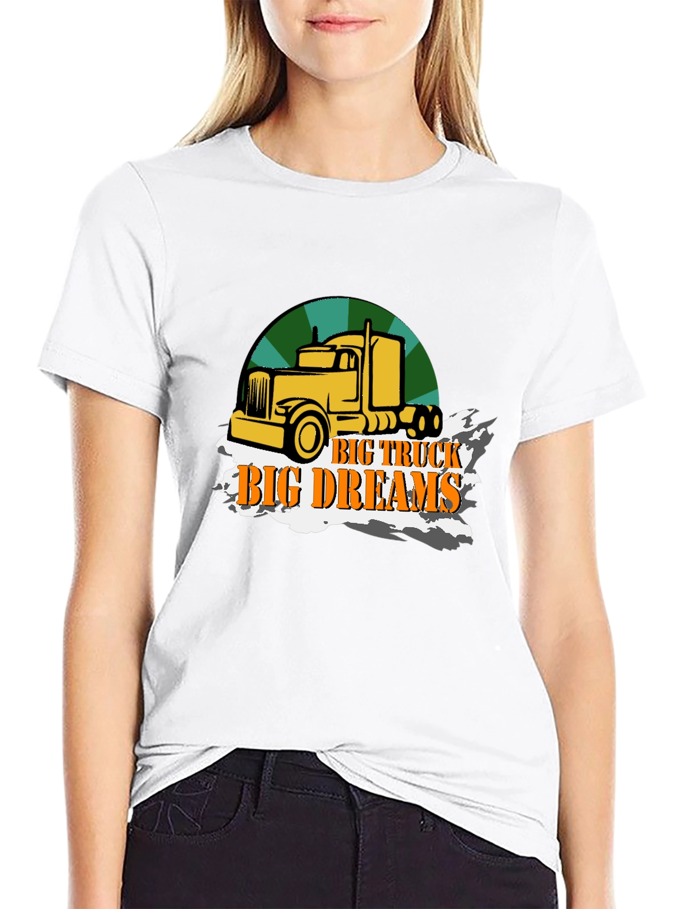 Big Truck Big Dreams T-Shirt - Black