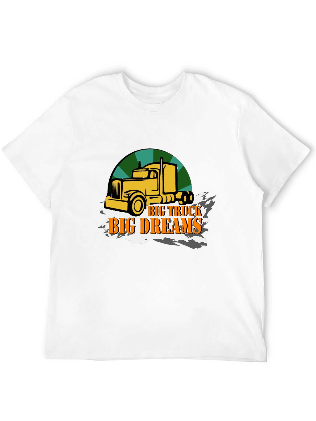Big Truck Big Dreams T-Shirt - Black