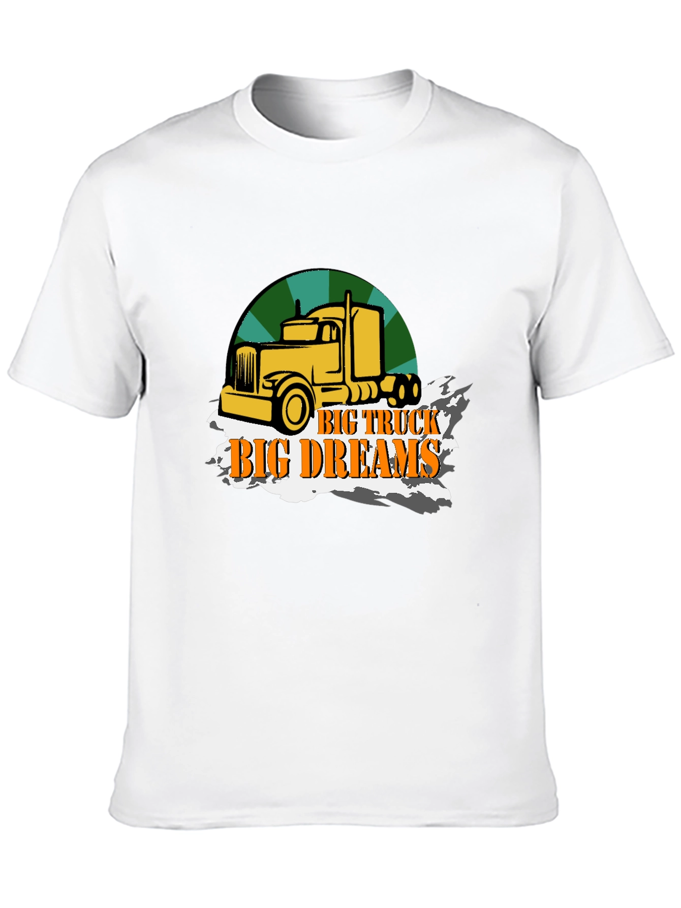 Big Truck Big Dreams T-Shirt - Black
