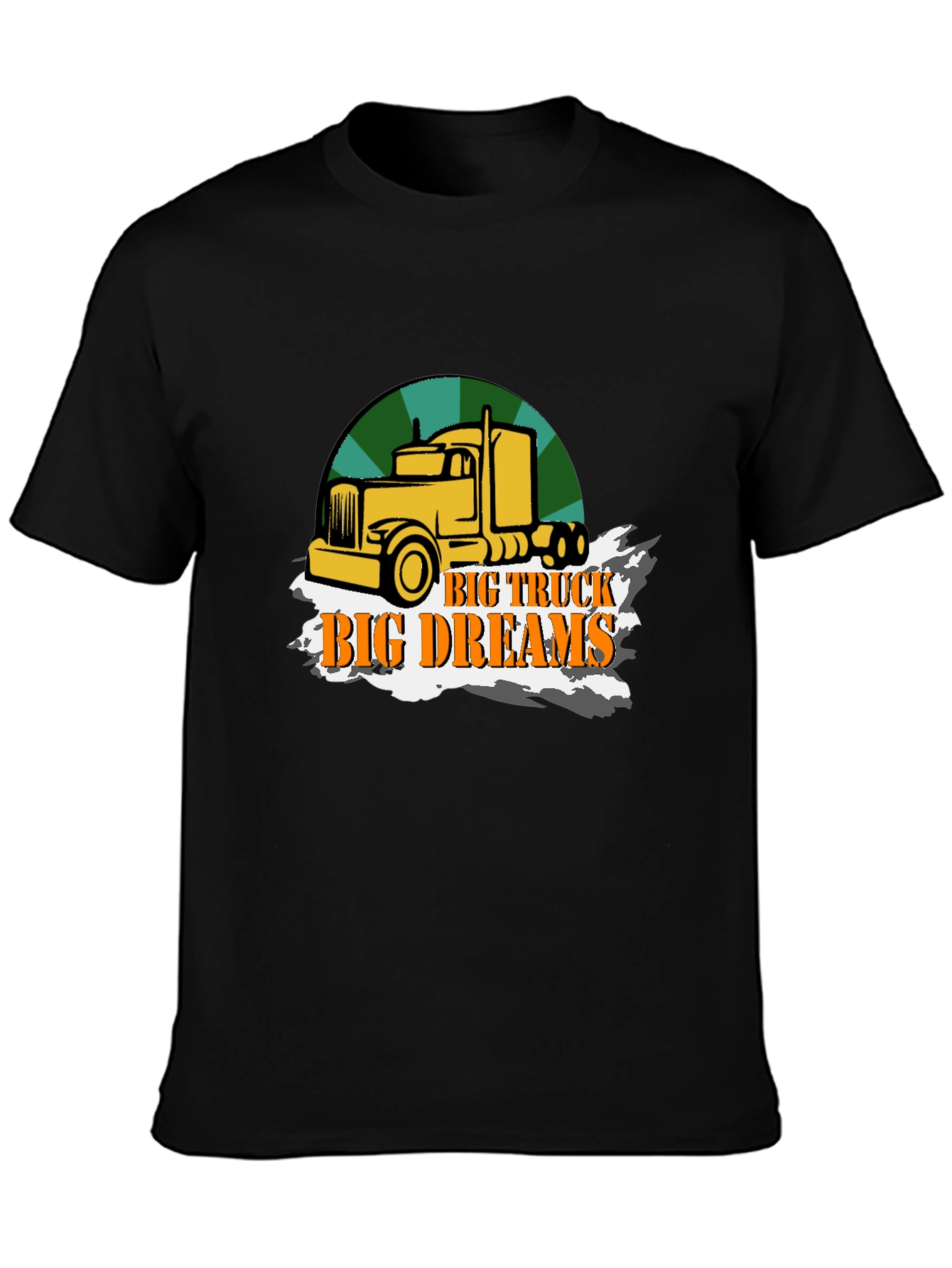 Big Truck Big Dreams T-Shirt - Black