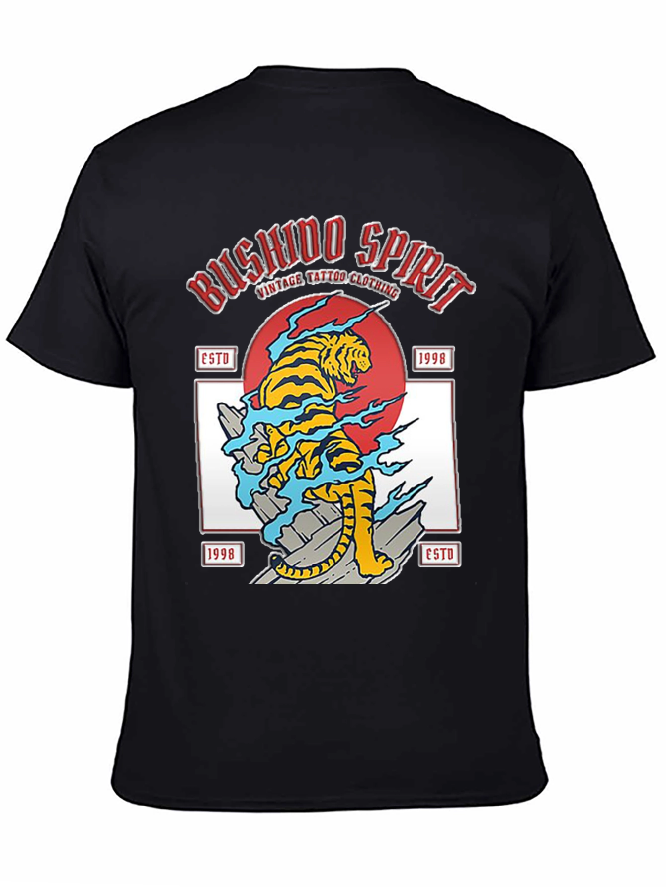 Bushido Spirit Tiger Graphic Tee