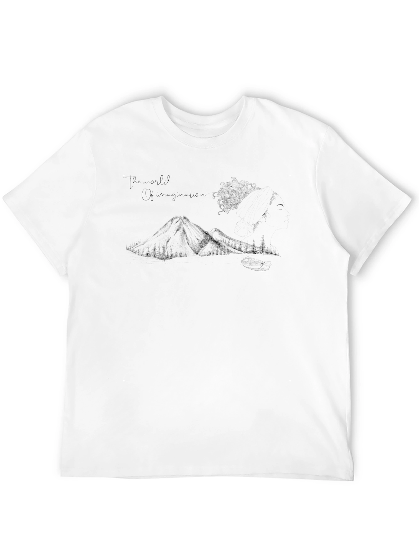 World of Imagination Black T-Shirt