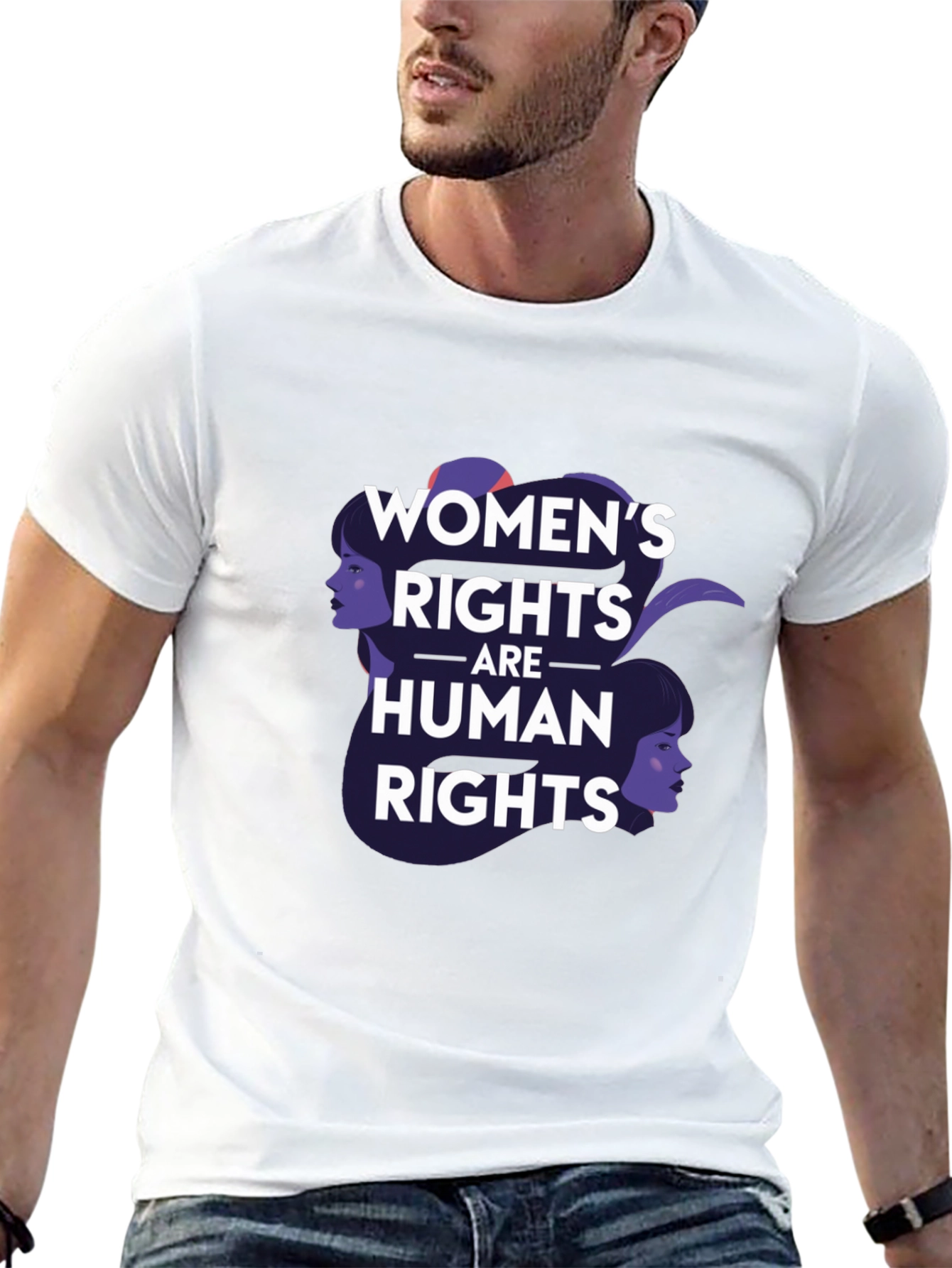 Womens Rights Are Human Rights Graphic Tee