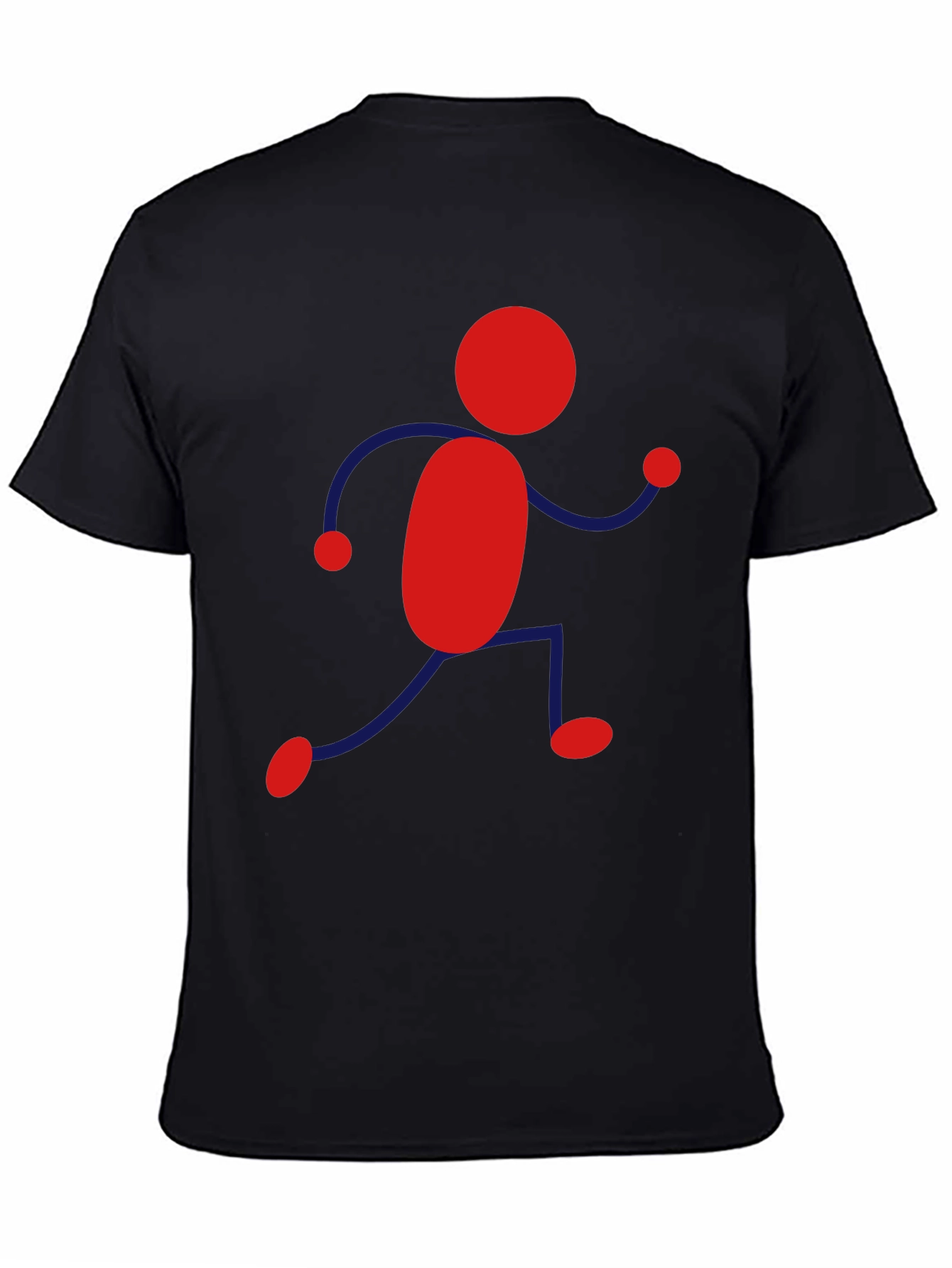 Funky Stick Figure Graphic Tee - Casual Style