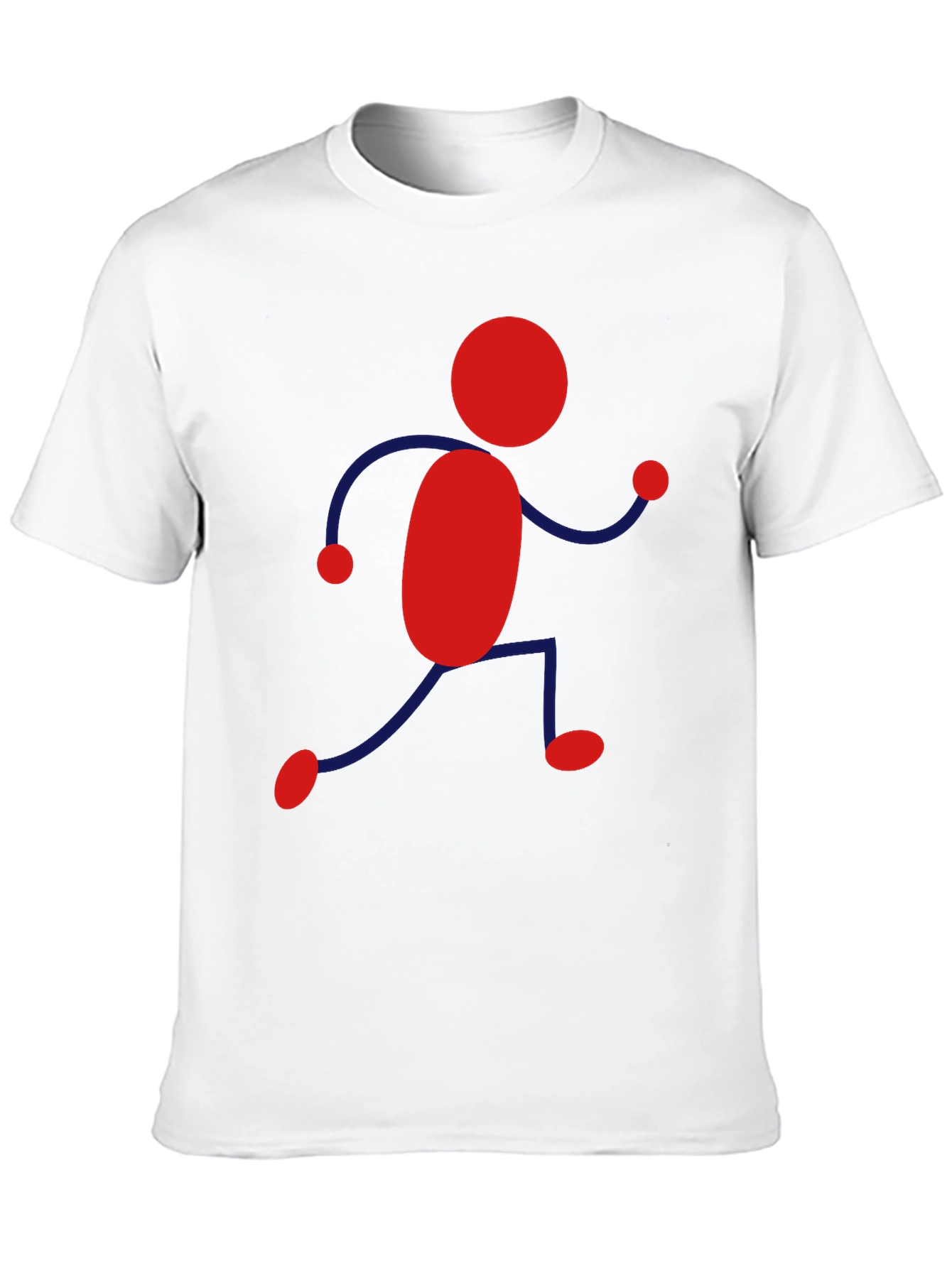 Funky Stick Figure Graphic Tee - Casual Style