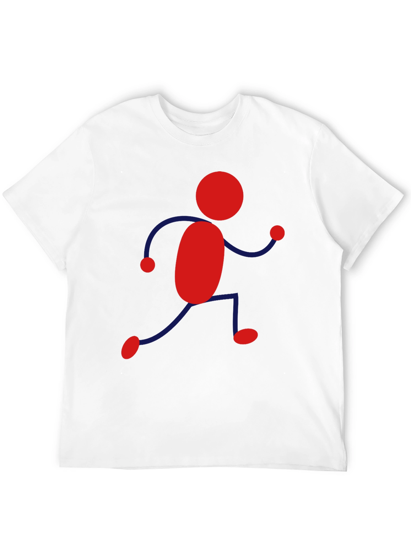 Funky Stick Figure Graphic Tee - Casual Style