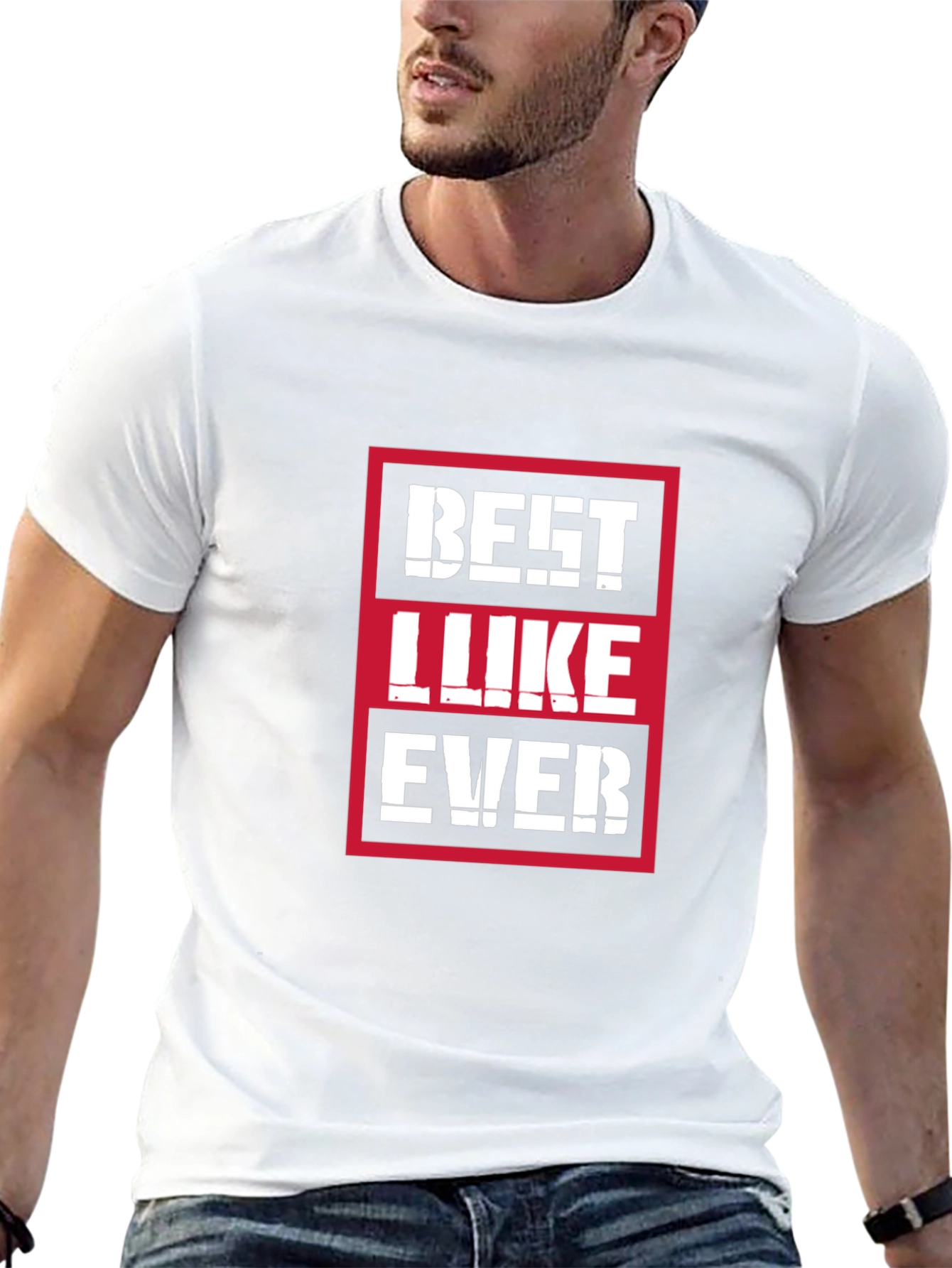 Best Luke Ever Graphic T-Shirt - Black