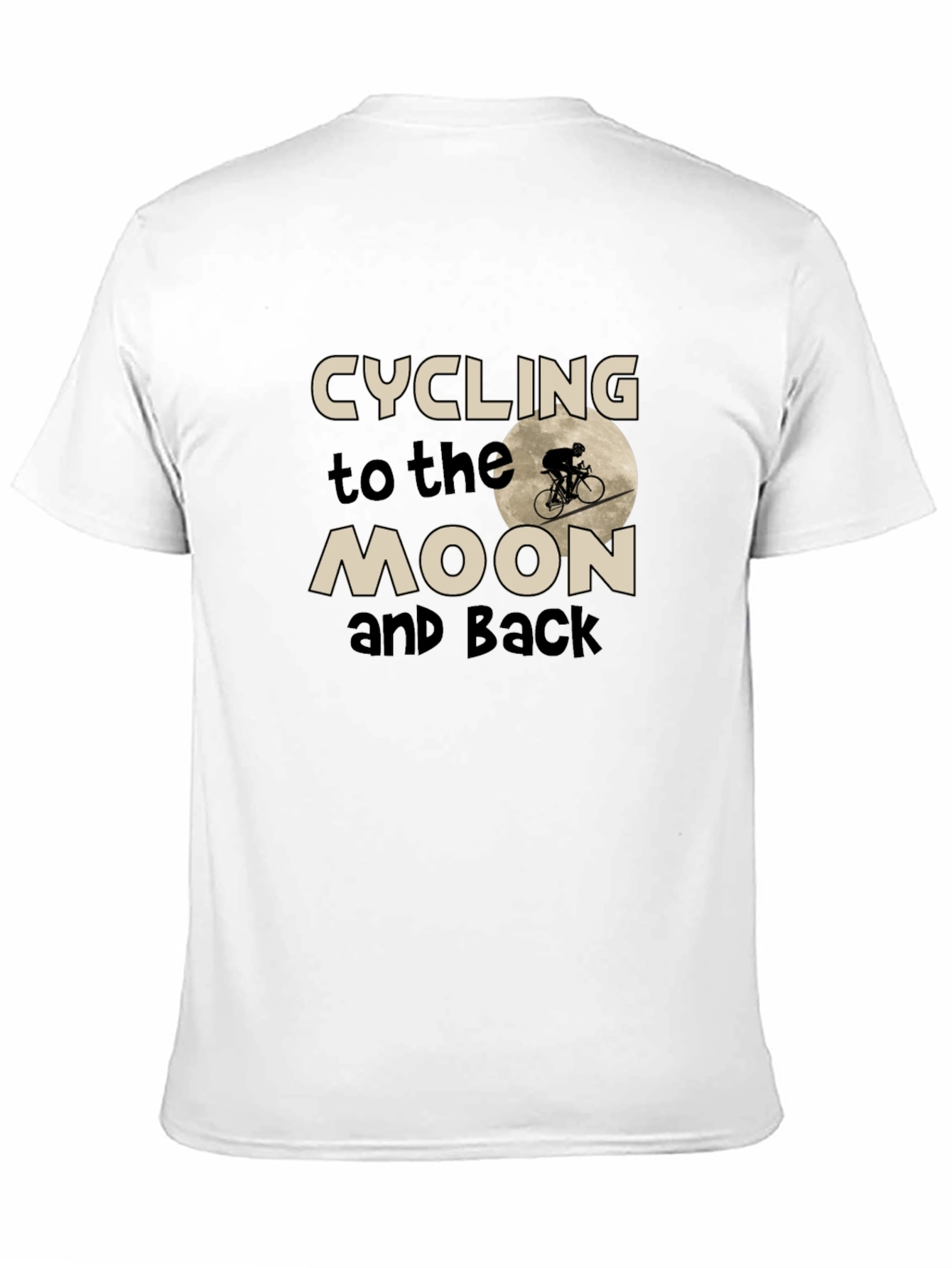 Cycling to the Moon and Back T-Shirt
