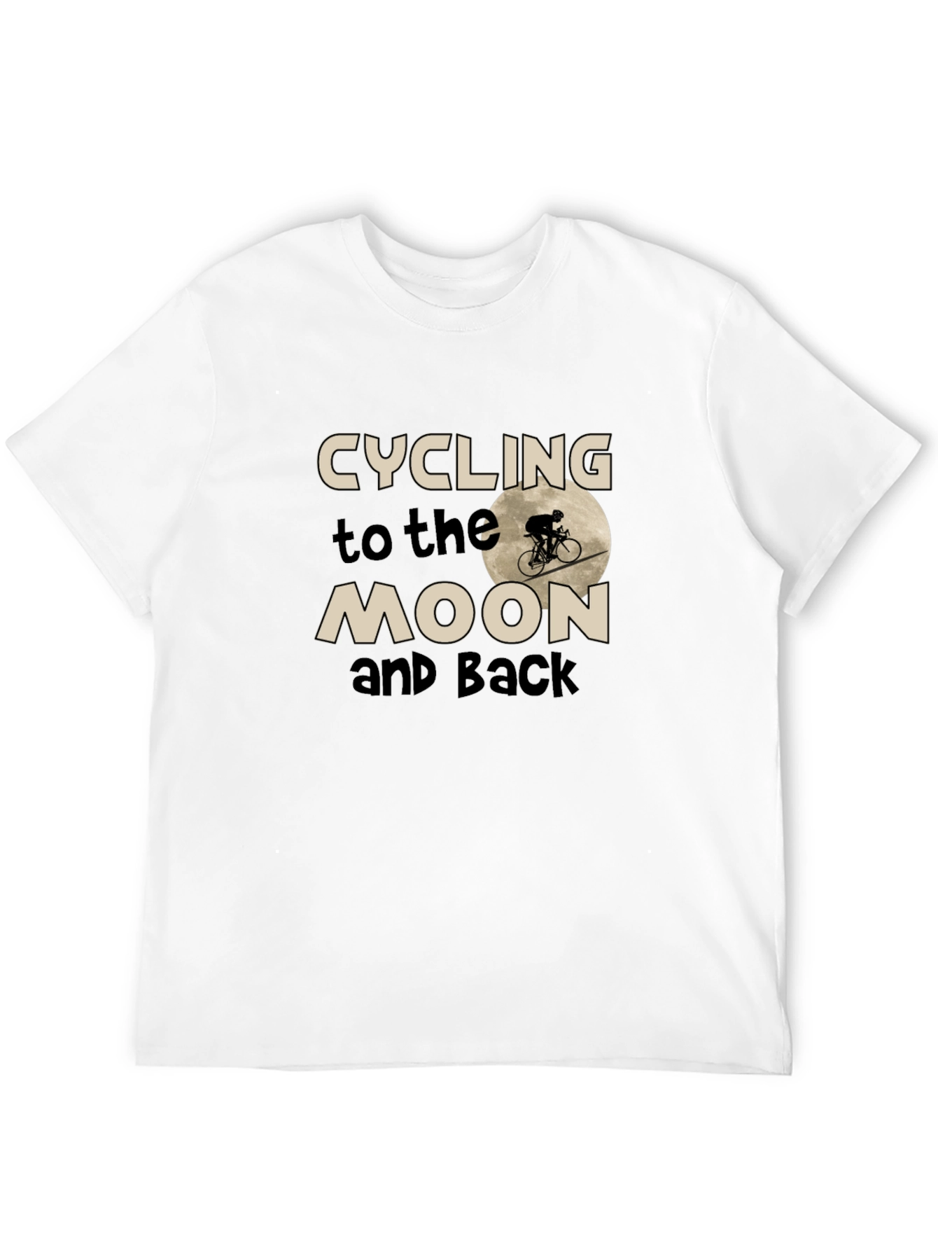 Cycling to the Moon and Back T-Shirt