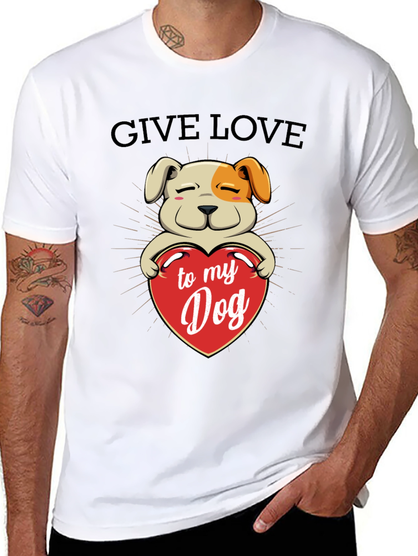 Give Love to My Dog T-Shirt