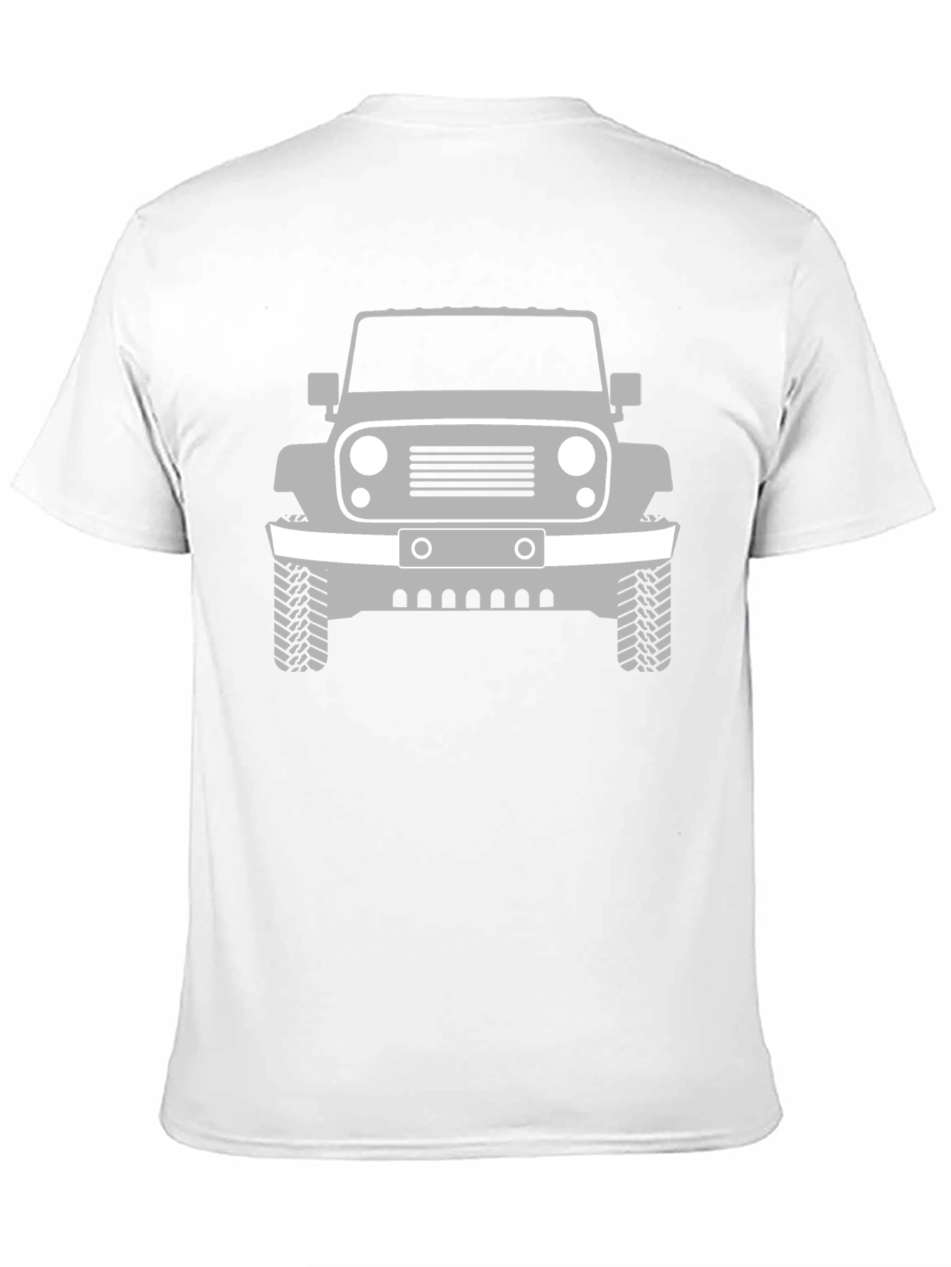 Jeep Graphic Tee - Black Cotton Blend
