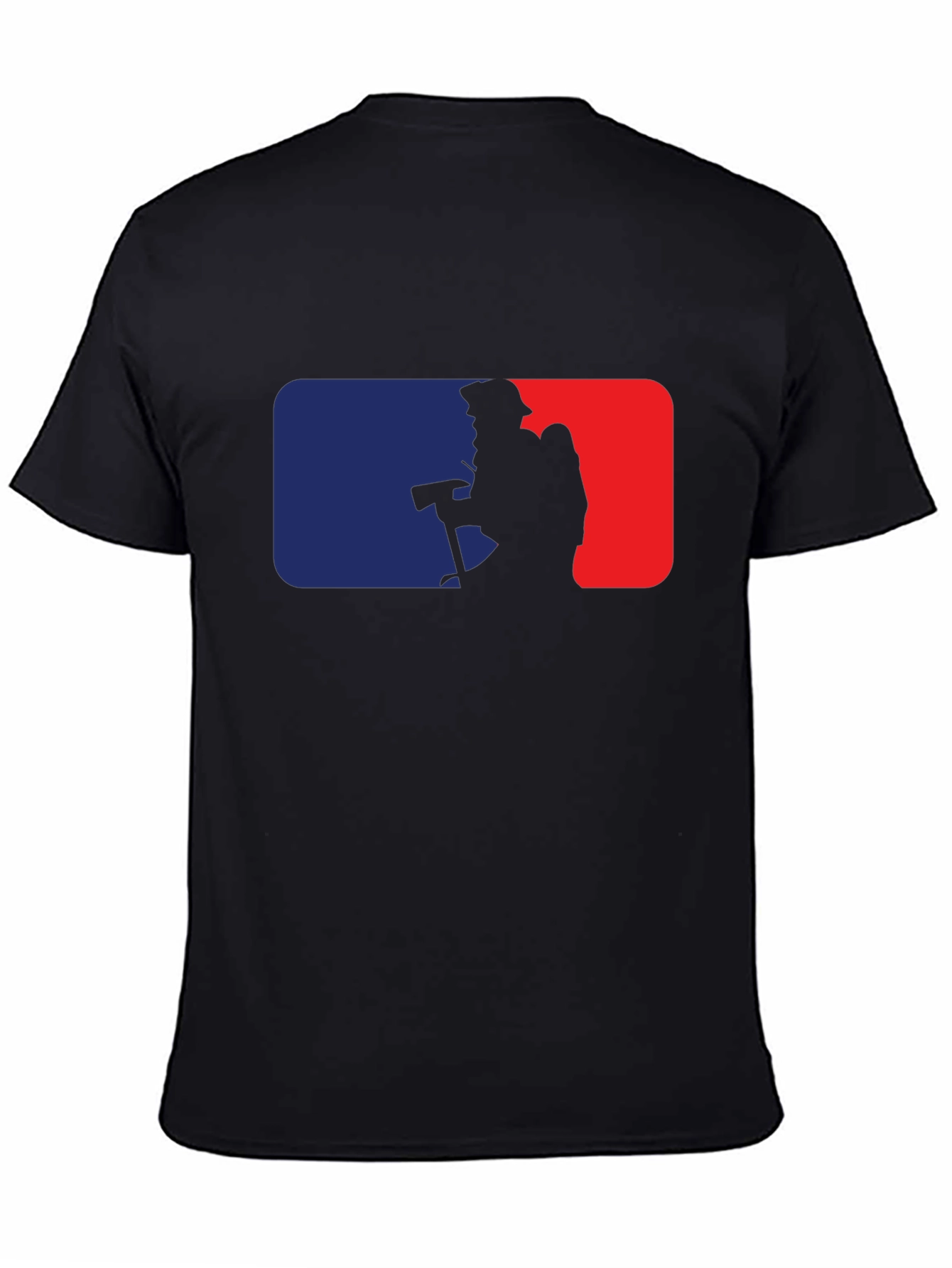 Firefighter MLB Logo Black T-Shirt