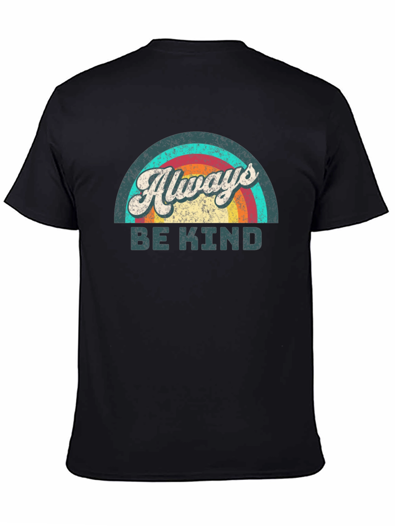 Always Be Kind Retro Rainbow T-Shirt