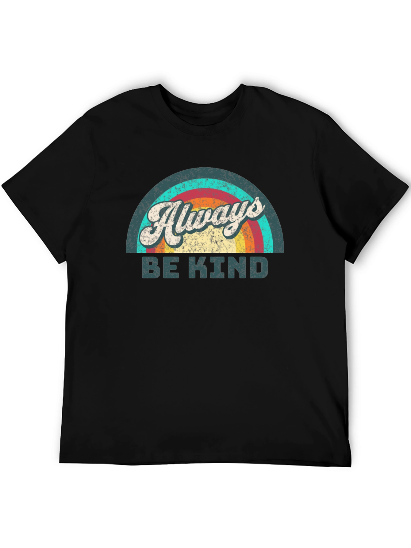 Always Be Kind Retro Rainbow T-Shirt