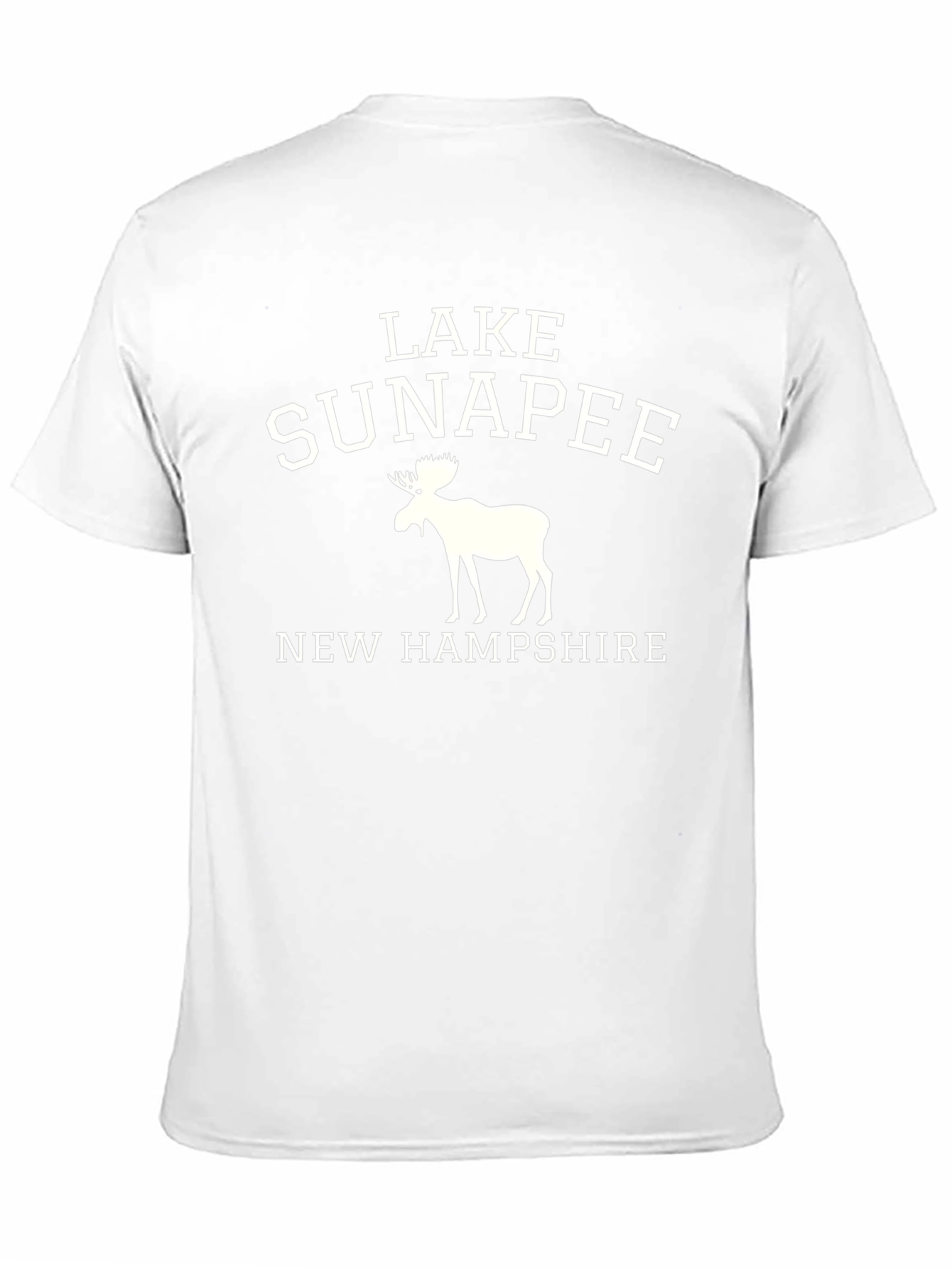 Lake Sunapee New Hampshire Black Graphic Tee