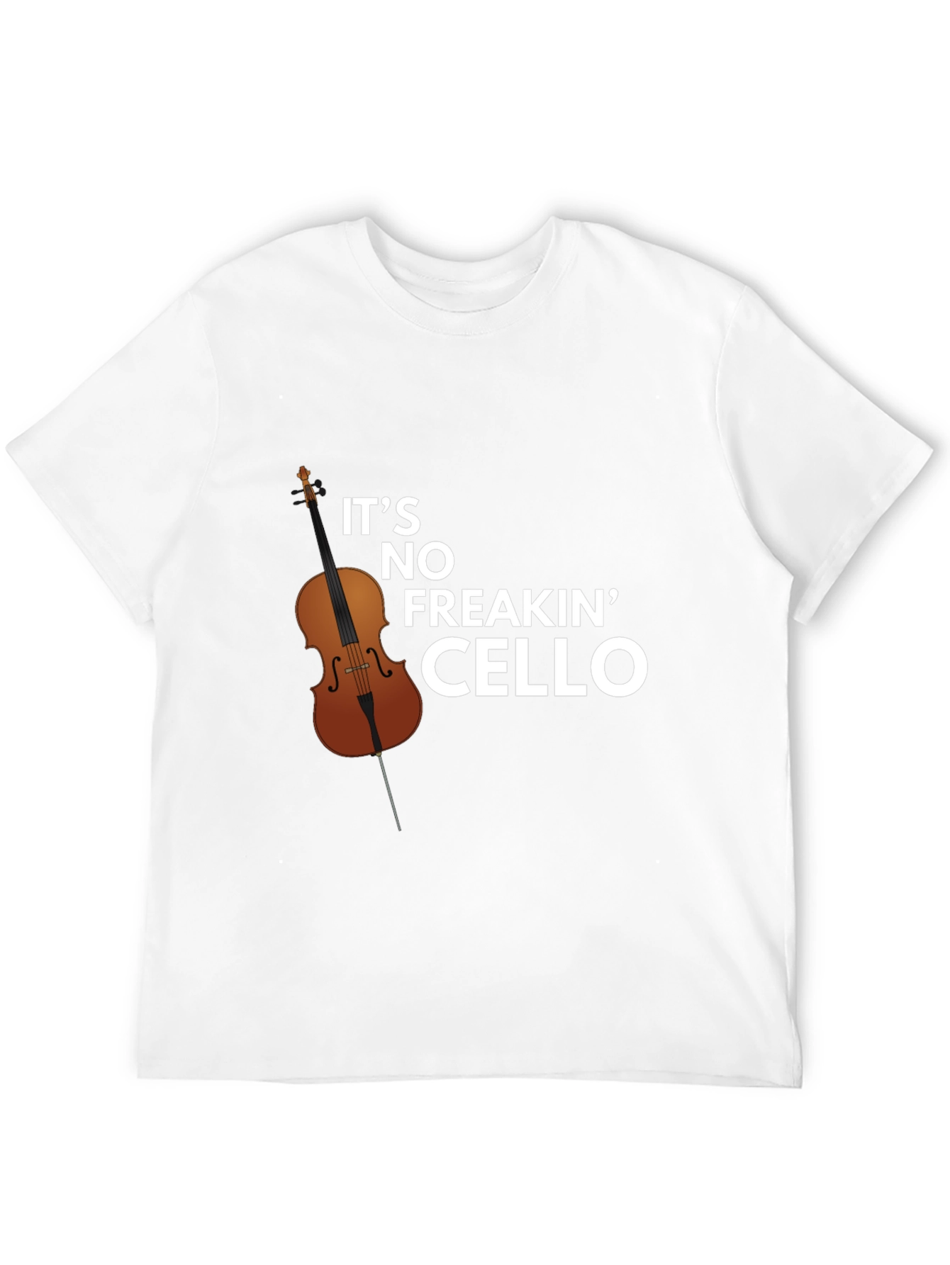 Funny Its No Freakin Cello Graphic Tee