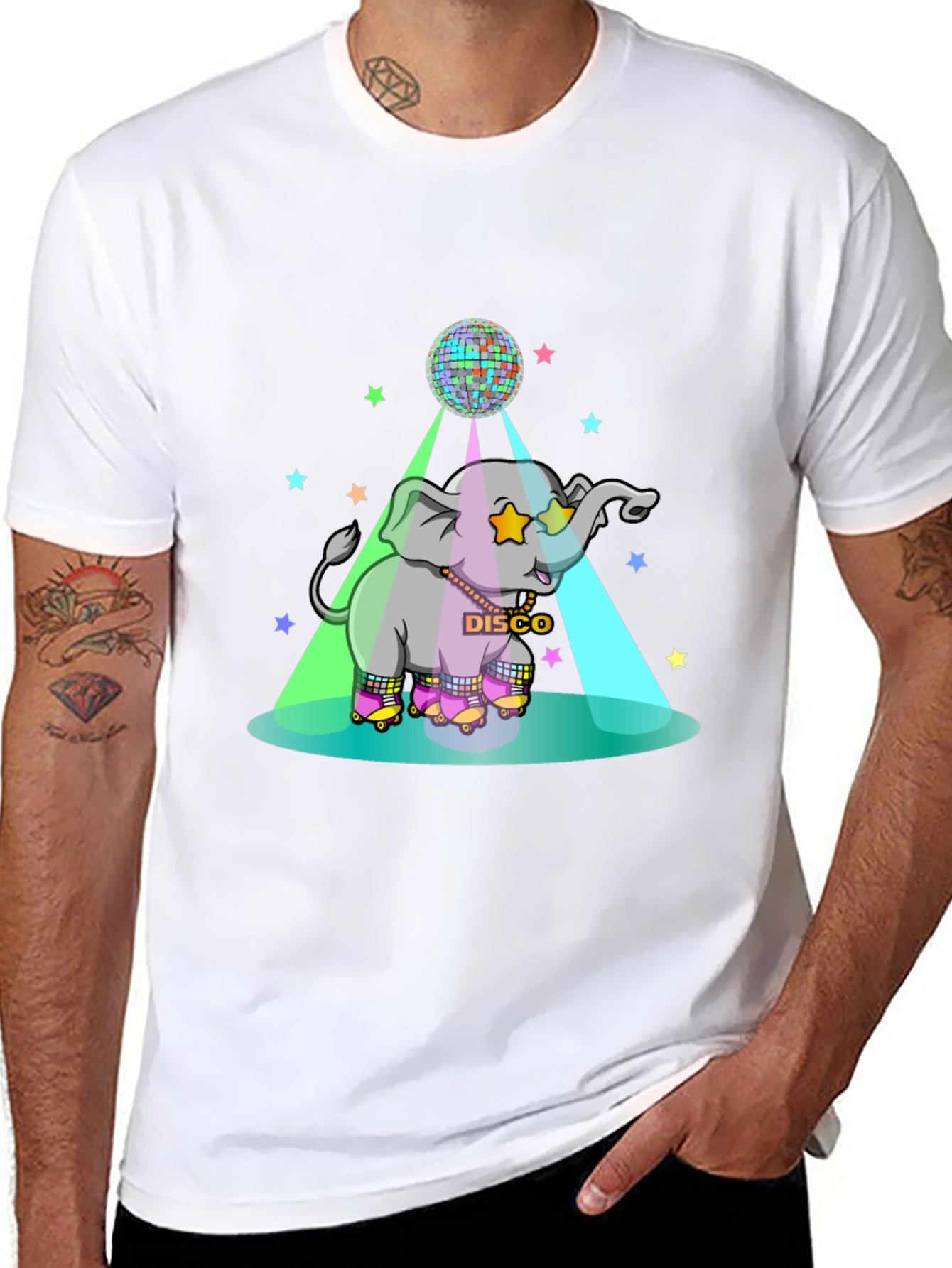 Disco Elephant T-Shirt