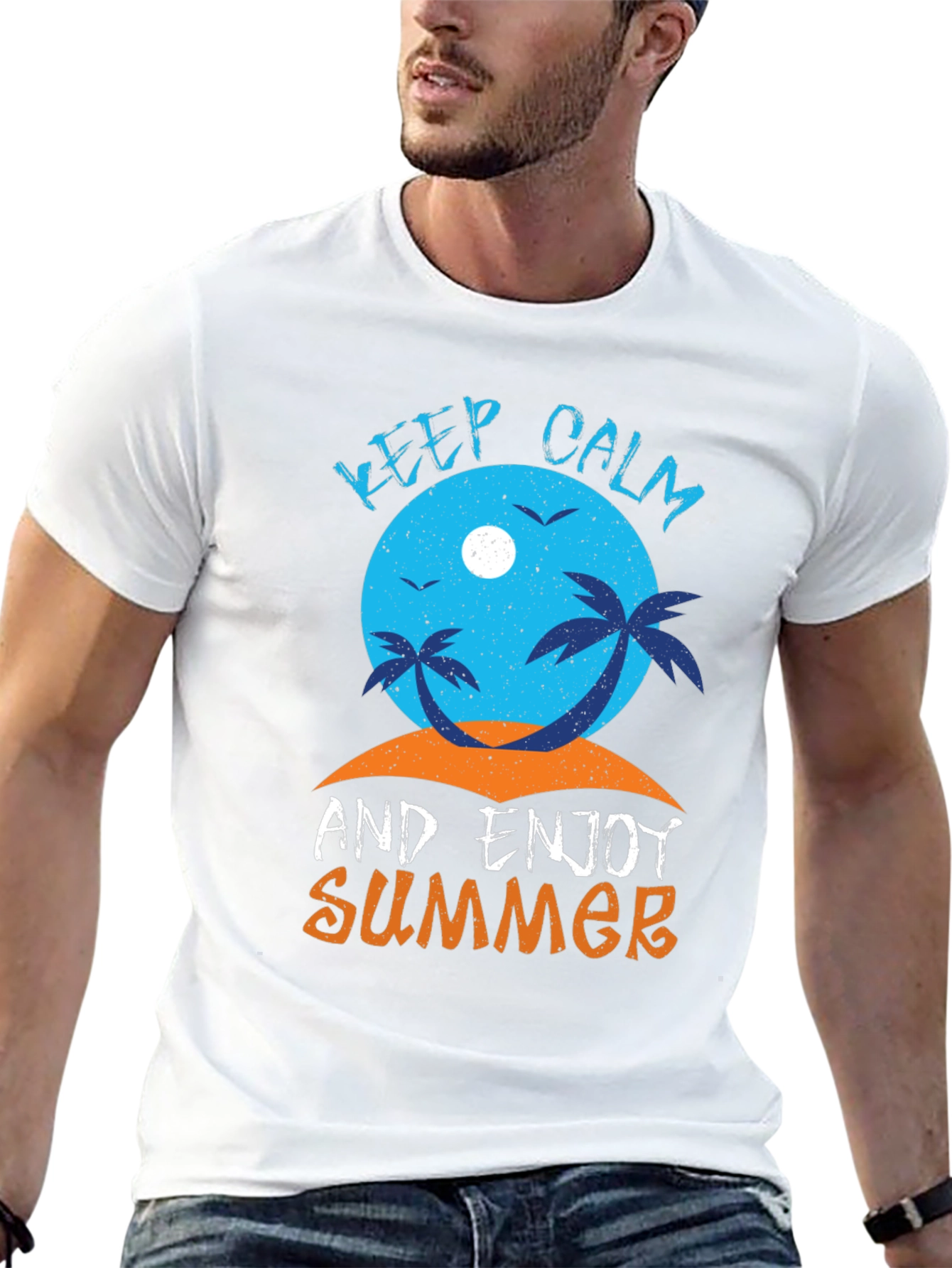 Keep Calm and Enjoy Summer T-Shirt