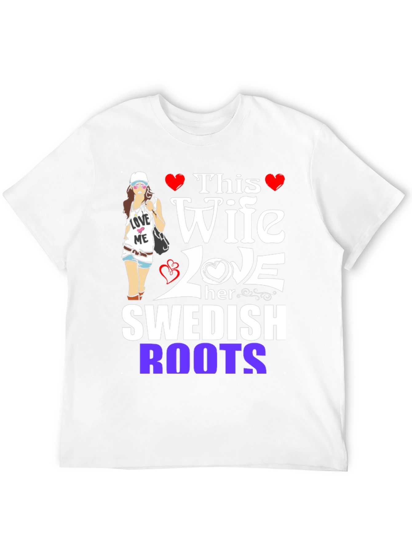 Wife Loves Swedish Roots Graphic Tee