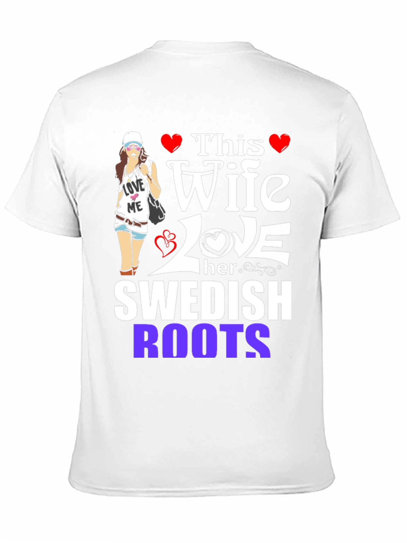 Wife Loves Swedish Roots Graphic Tee