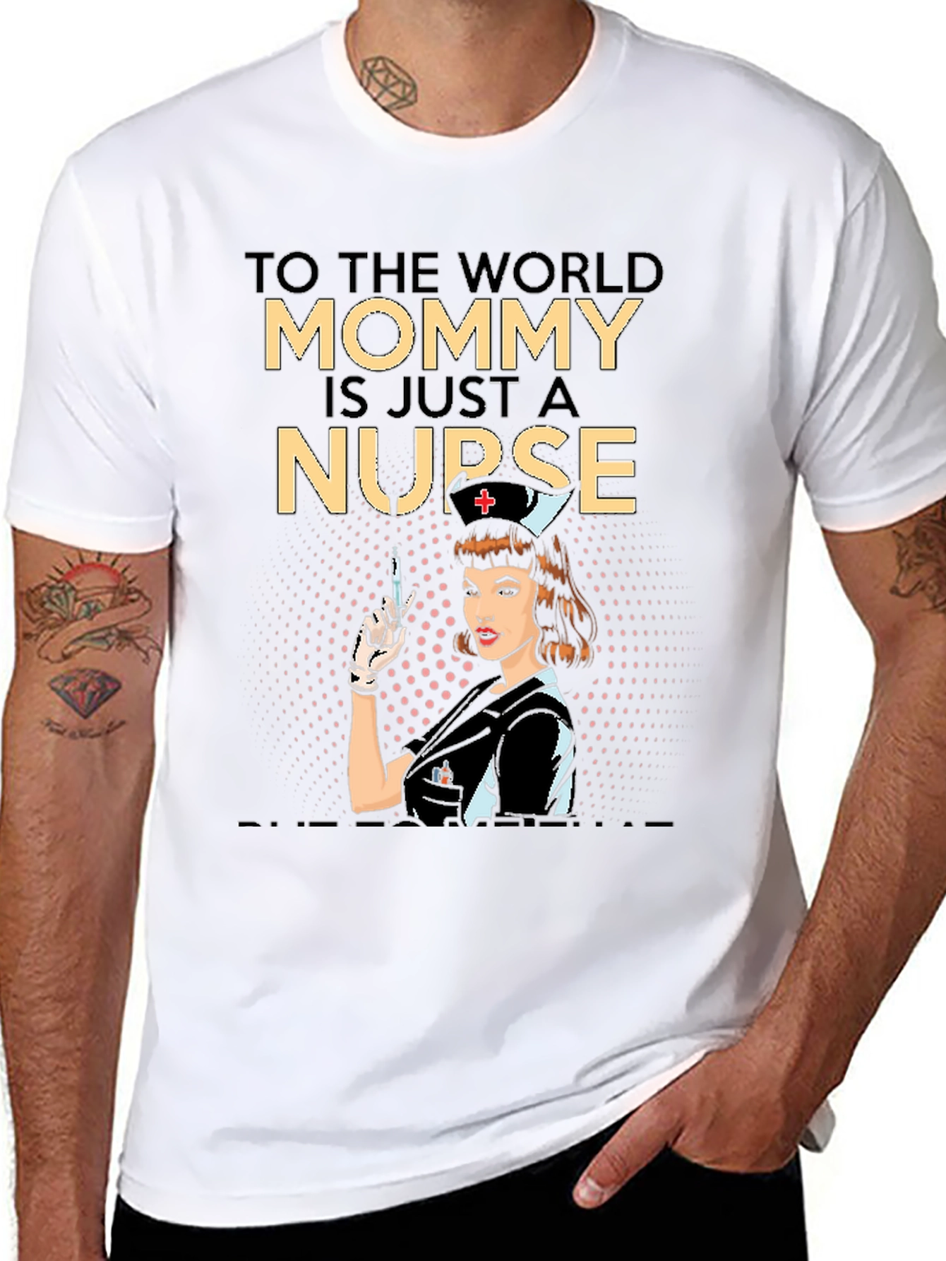 Mommy Nurse Graphic Tee