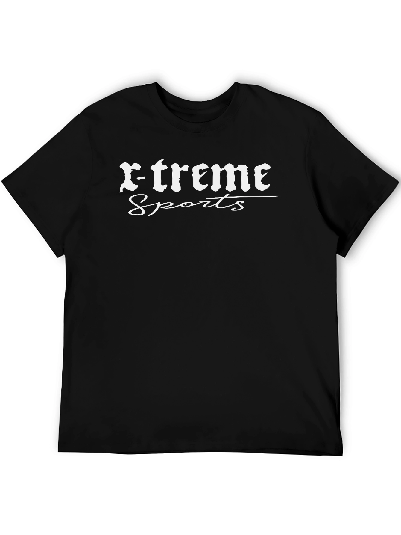 X-treme Sports Black Graphic T-Shirt