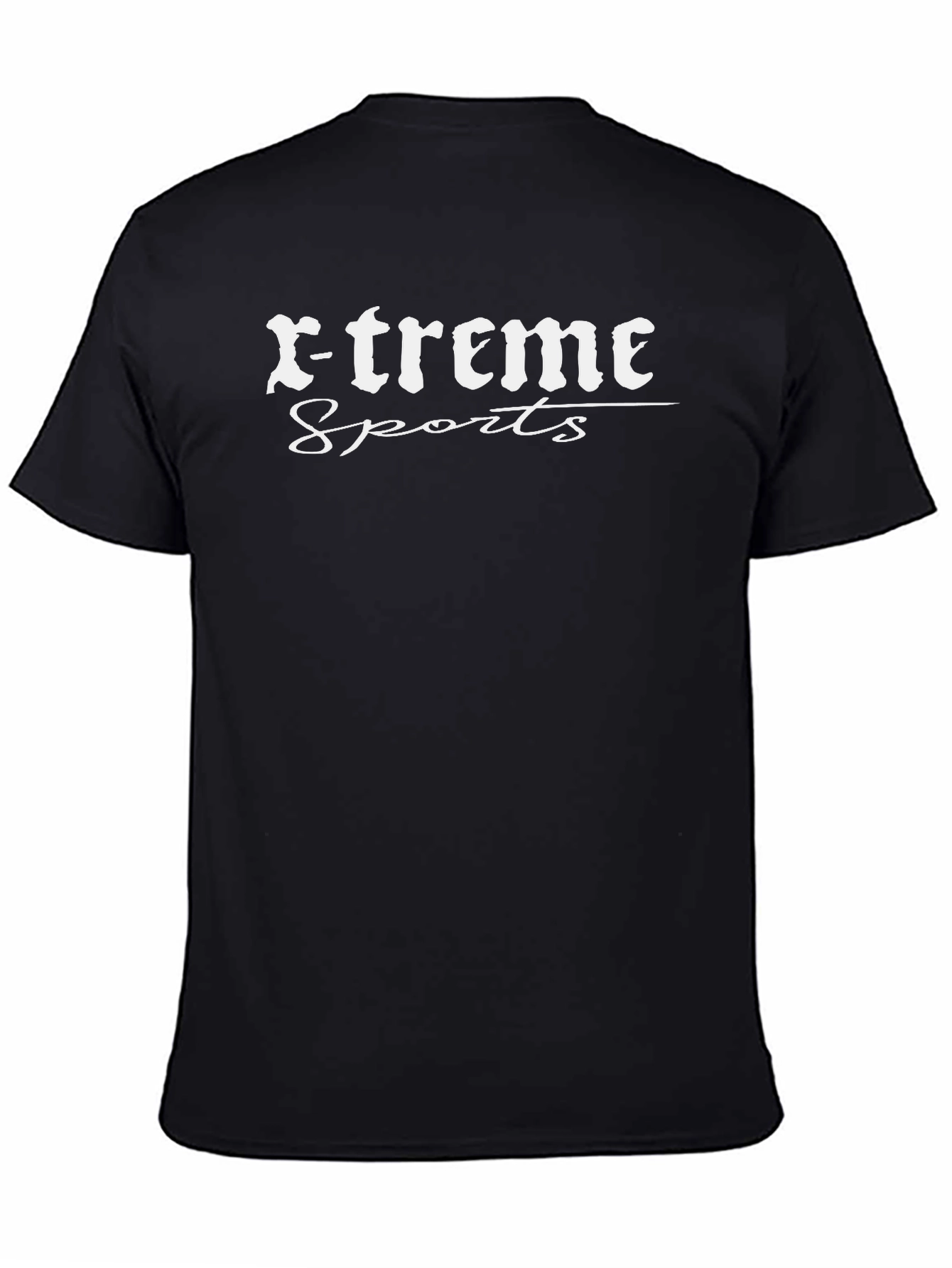 X-treme Sports Black Graphic T-Shirt