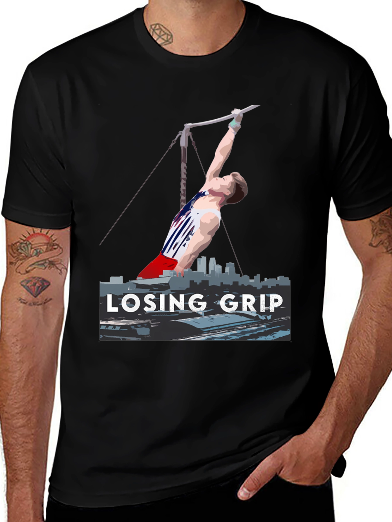 Losing Grip Gymnastics T-Shirt