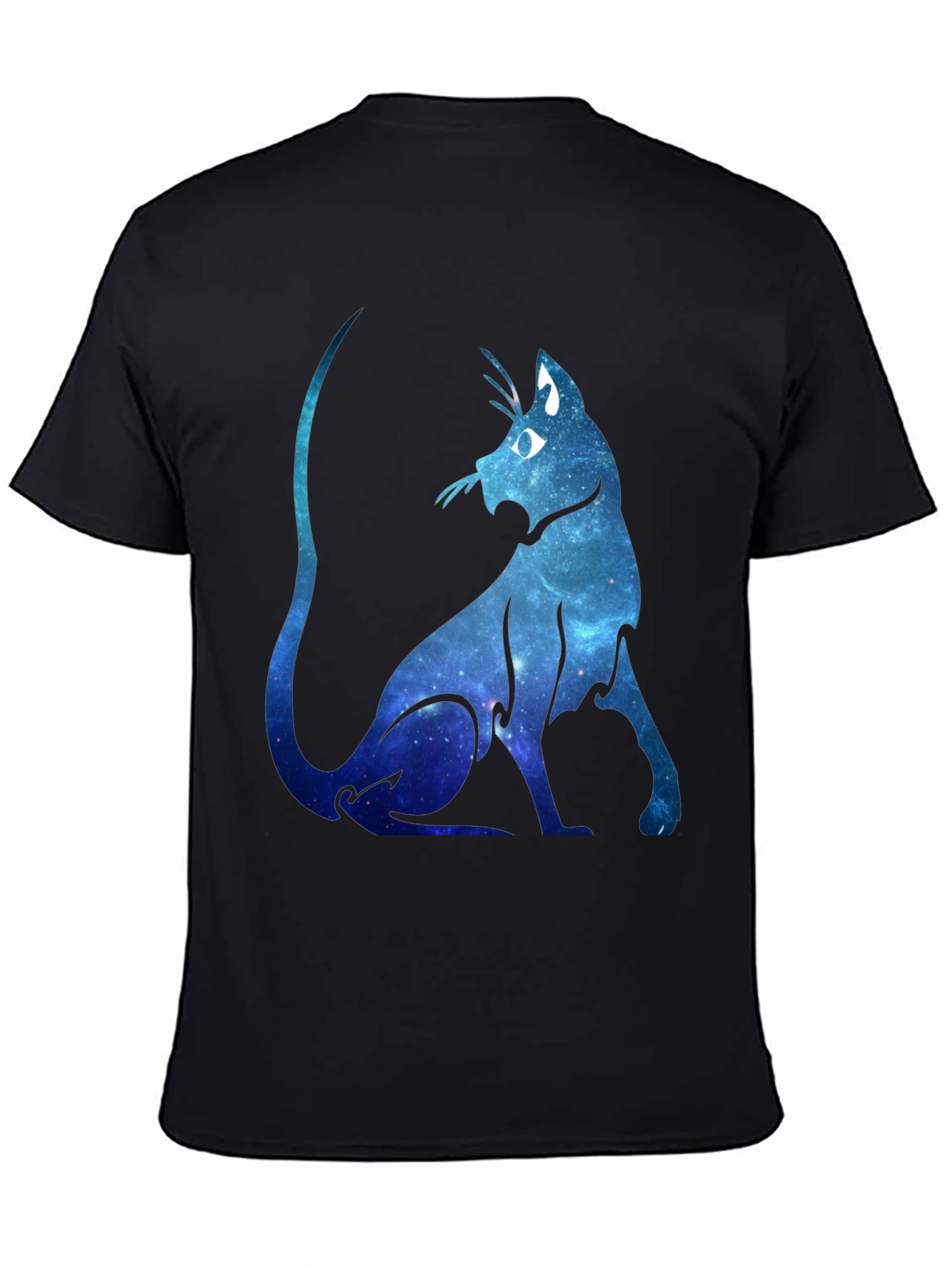 Galaxy Cat Graphic T-Shirt - Stylish Unisex Tee