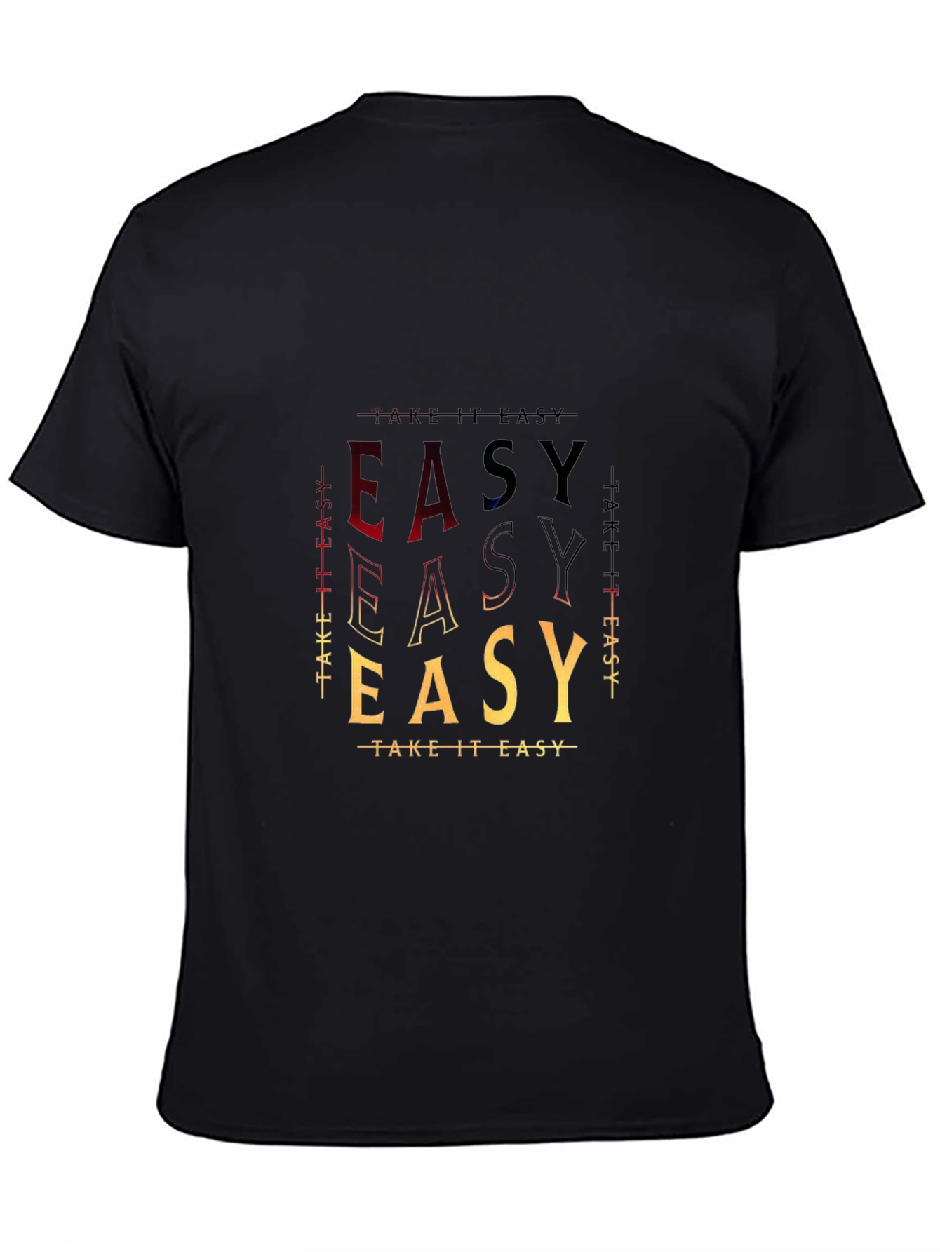 Take It Easy T-Shirt - Stylish Graphic Tee