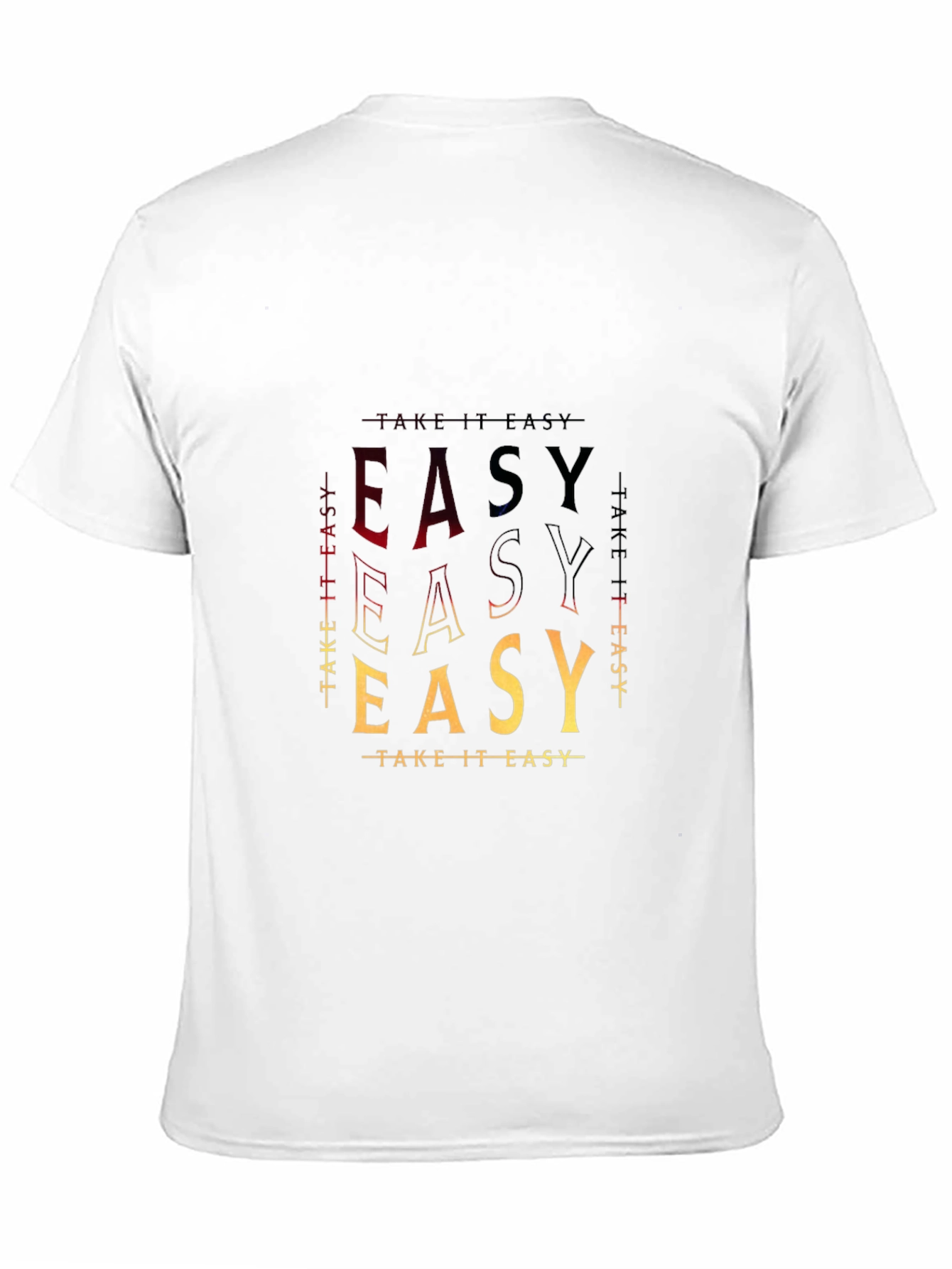 Take It Easy T-Shirt - Stylish Graphic Tee