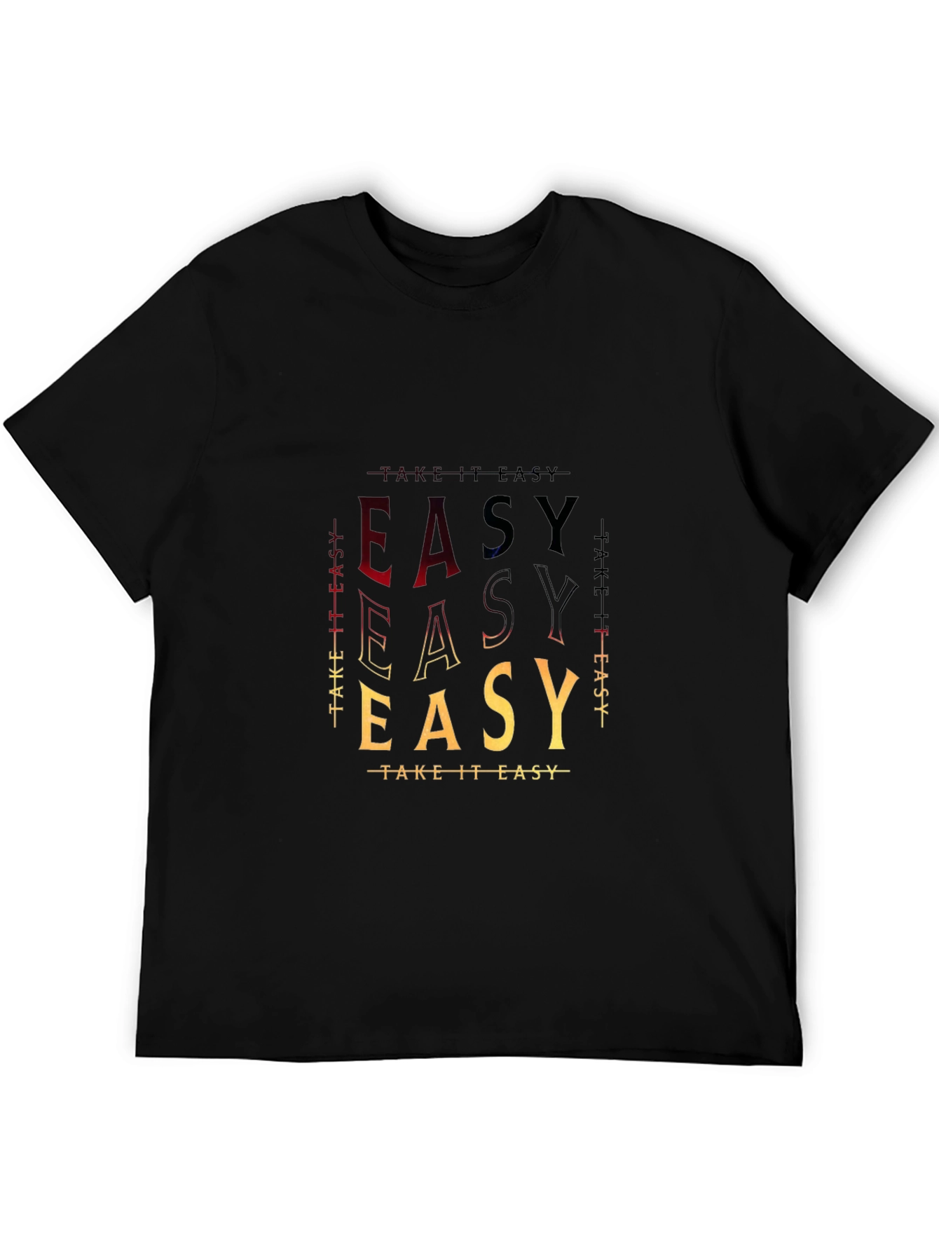 Take It Easy T-Shirt - Stylish Graphic Tee