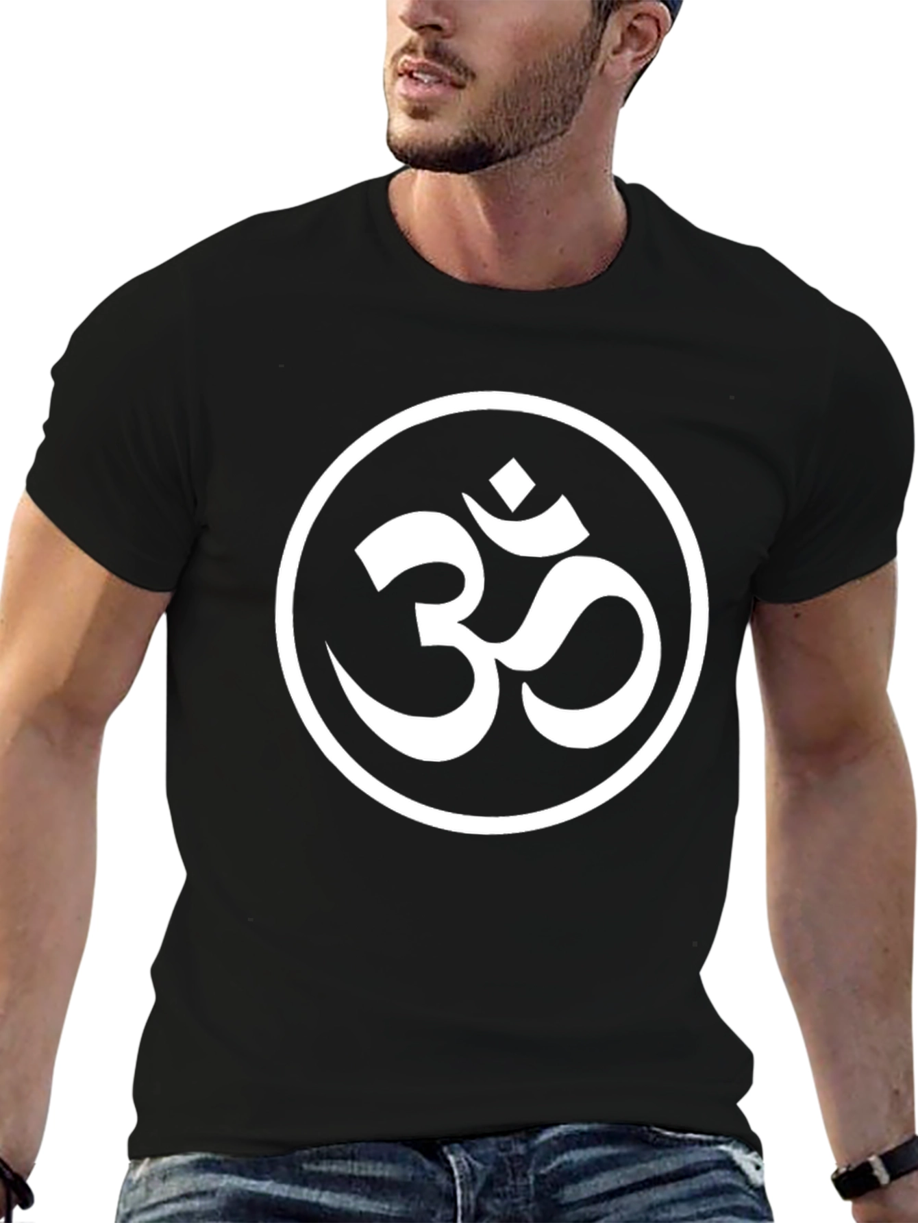 Om Symbol Graphic Tee - Casual Comfort