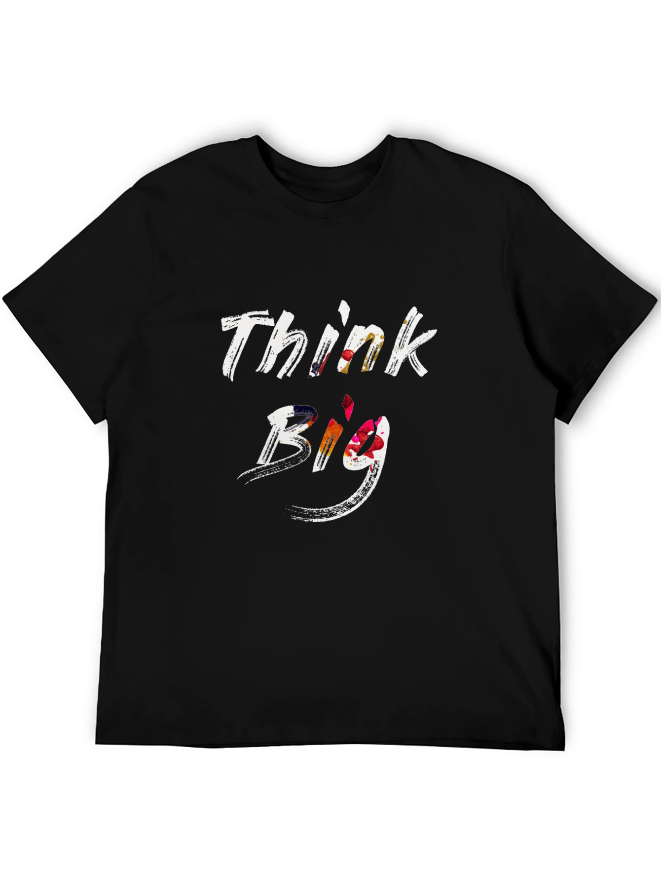 Think Big Graphic Tee - Mens Black T-Shirt