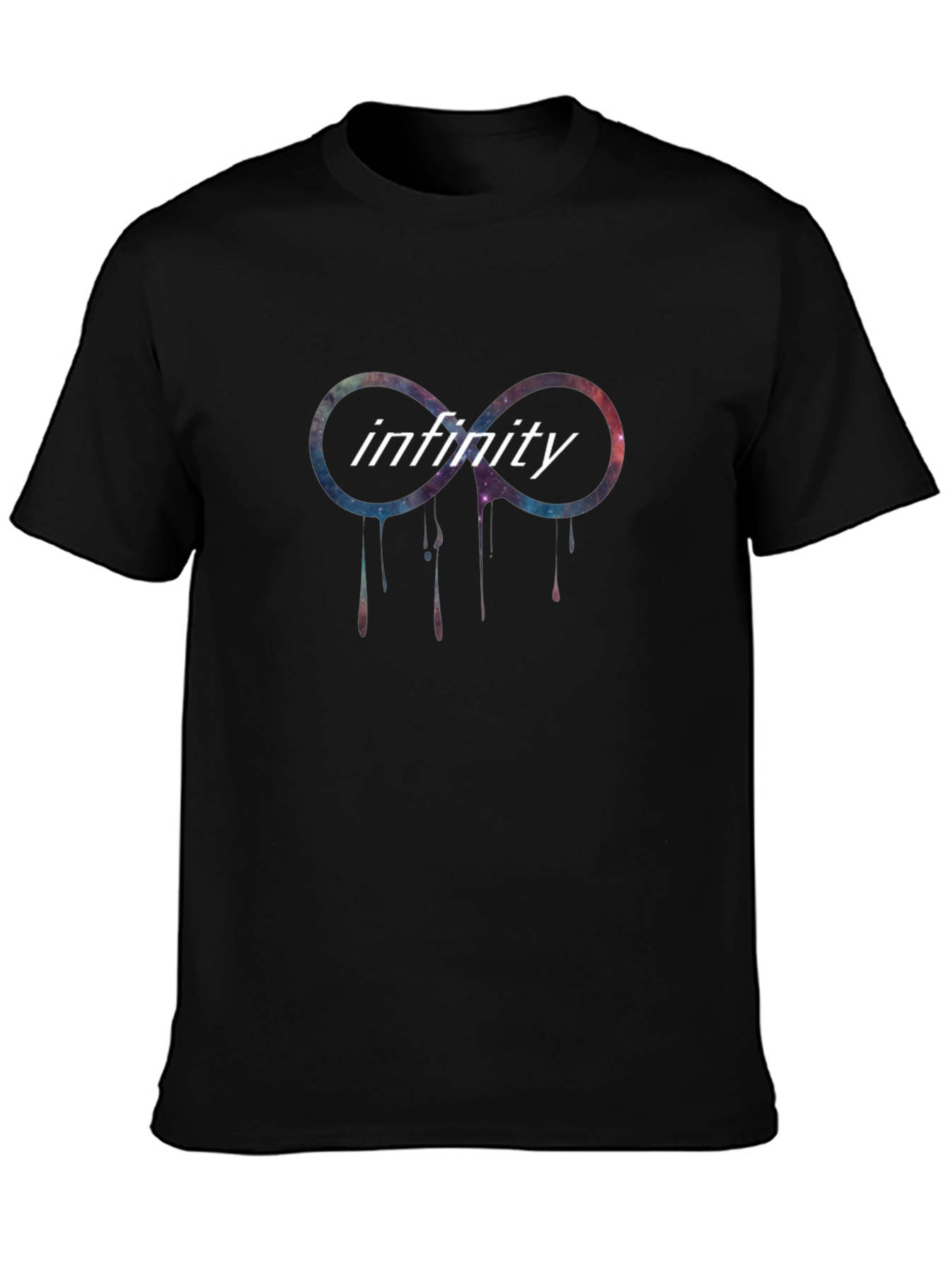 Infinity Galaxy Black T-Shirt
