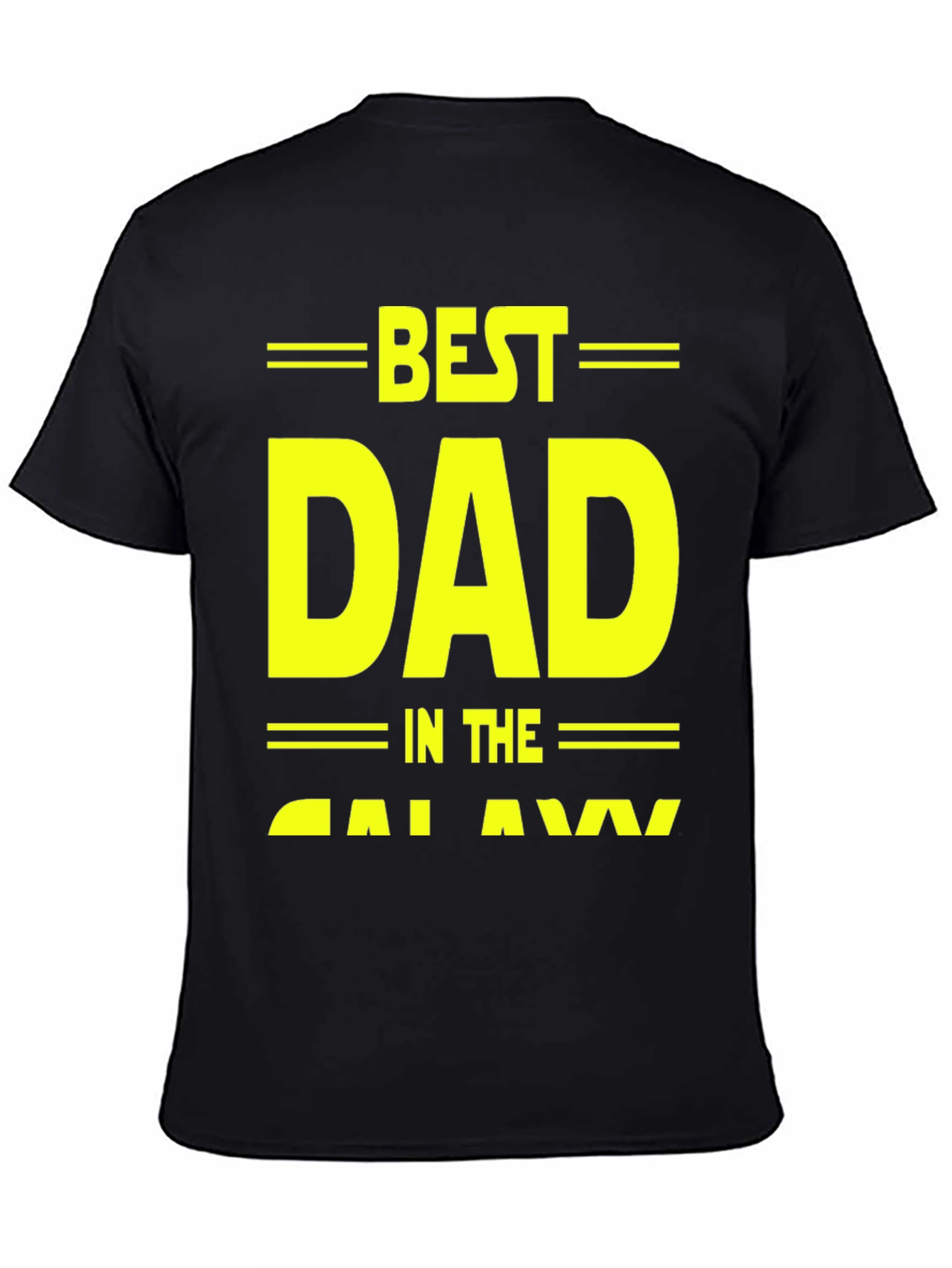 Best Dad in the Galaxy Graphic T-Shirt
