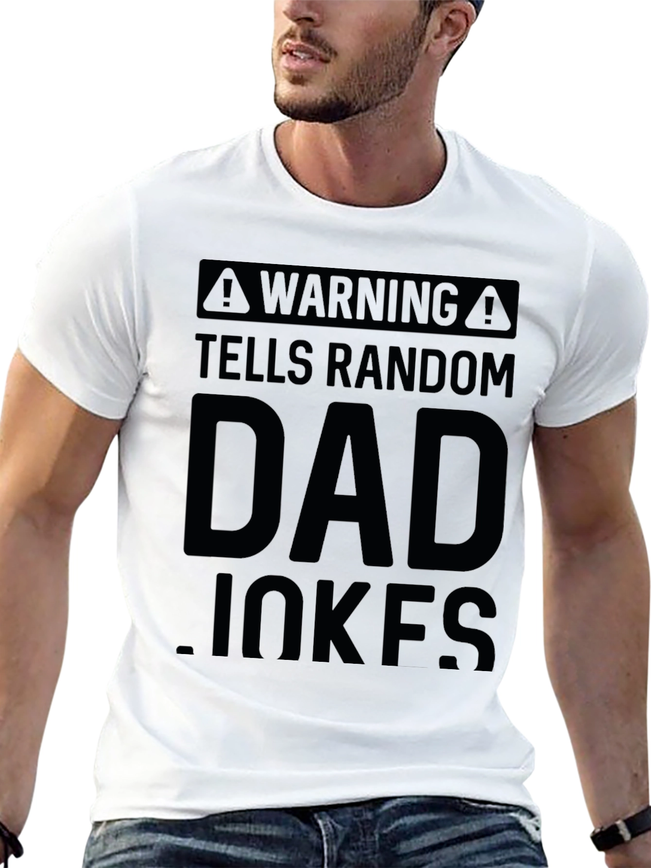 Warning Dad Jokes T-Shirt