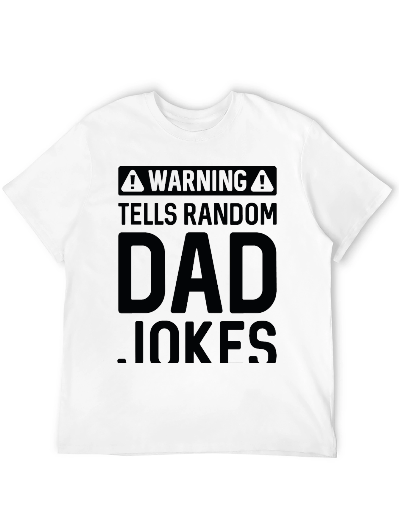 Warning Dad Jokes T-Shirt
