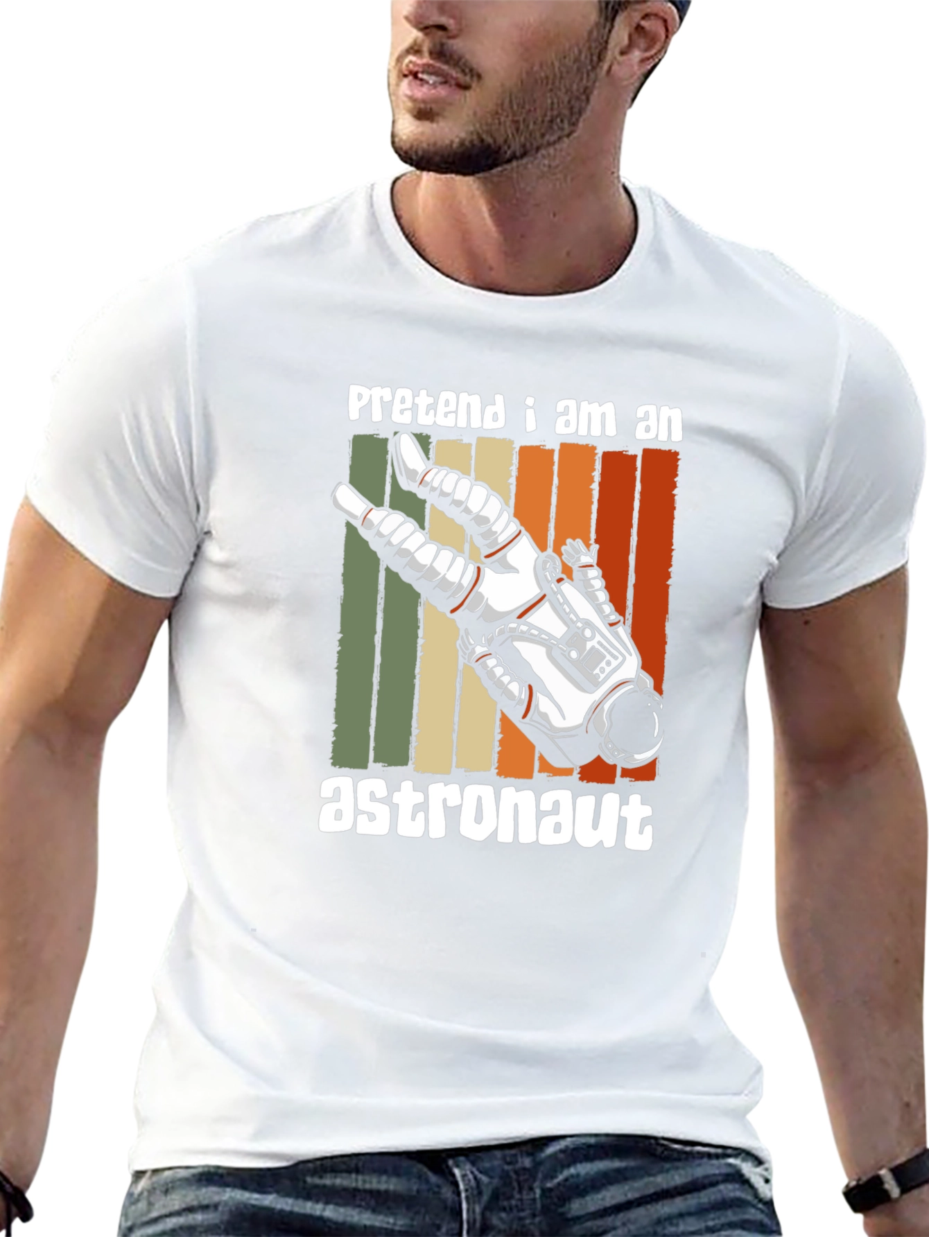 Pretend Im An Astronaut Graphic Tee