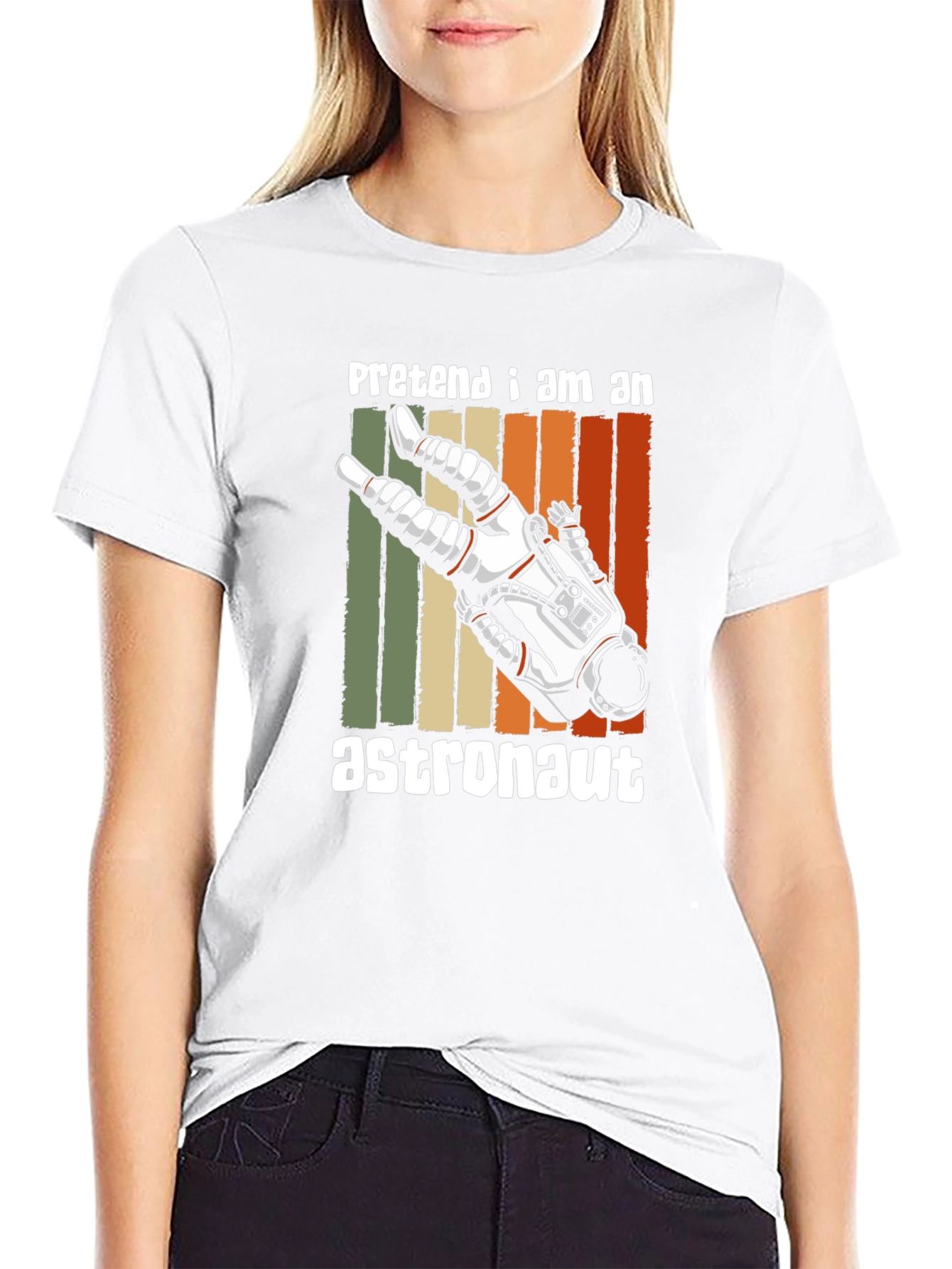 Pretend Im An Astronaut Graphic Tee