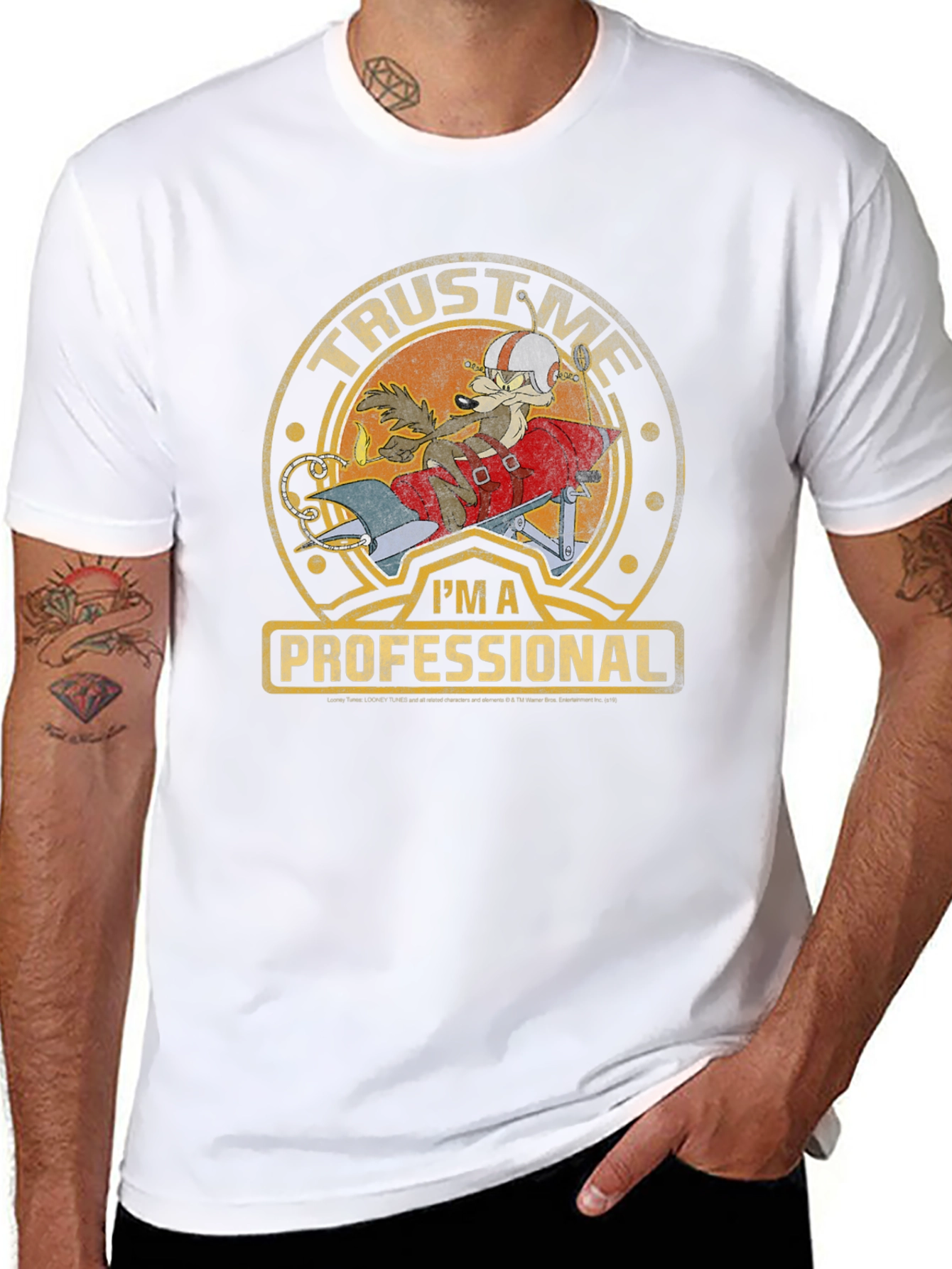 Trust Me Im A Professional Wile E Coyote T-Shirt