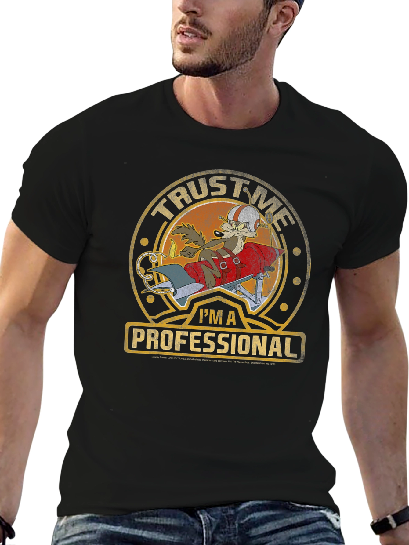 Trust Me Im A Professional Wile E Coyote T-Shirt